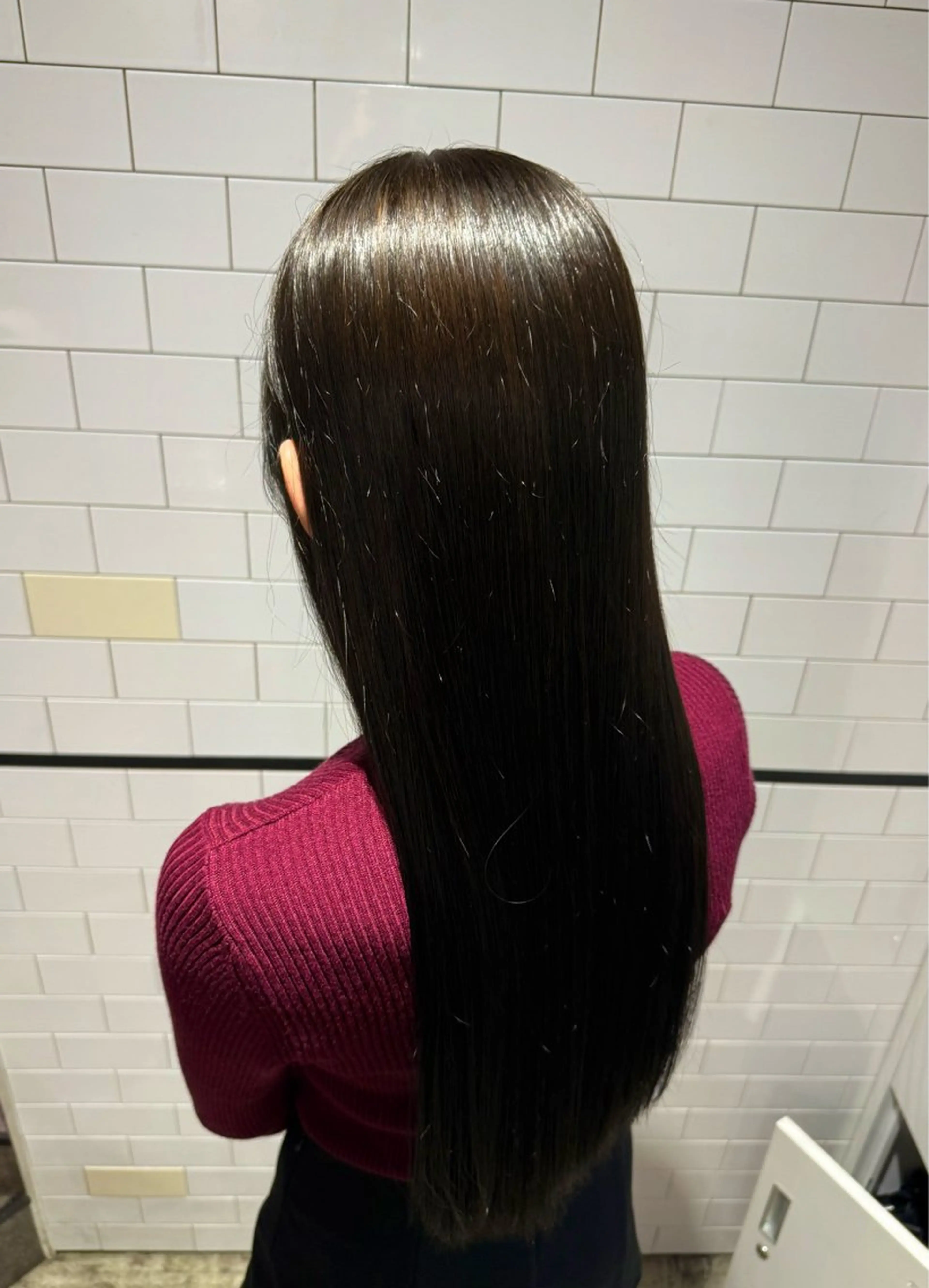 日曜日、月曜日　限定✨　ワンカラー＋縮毛矯正＋コーティングトリートメントの写真