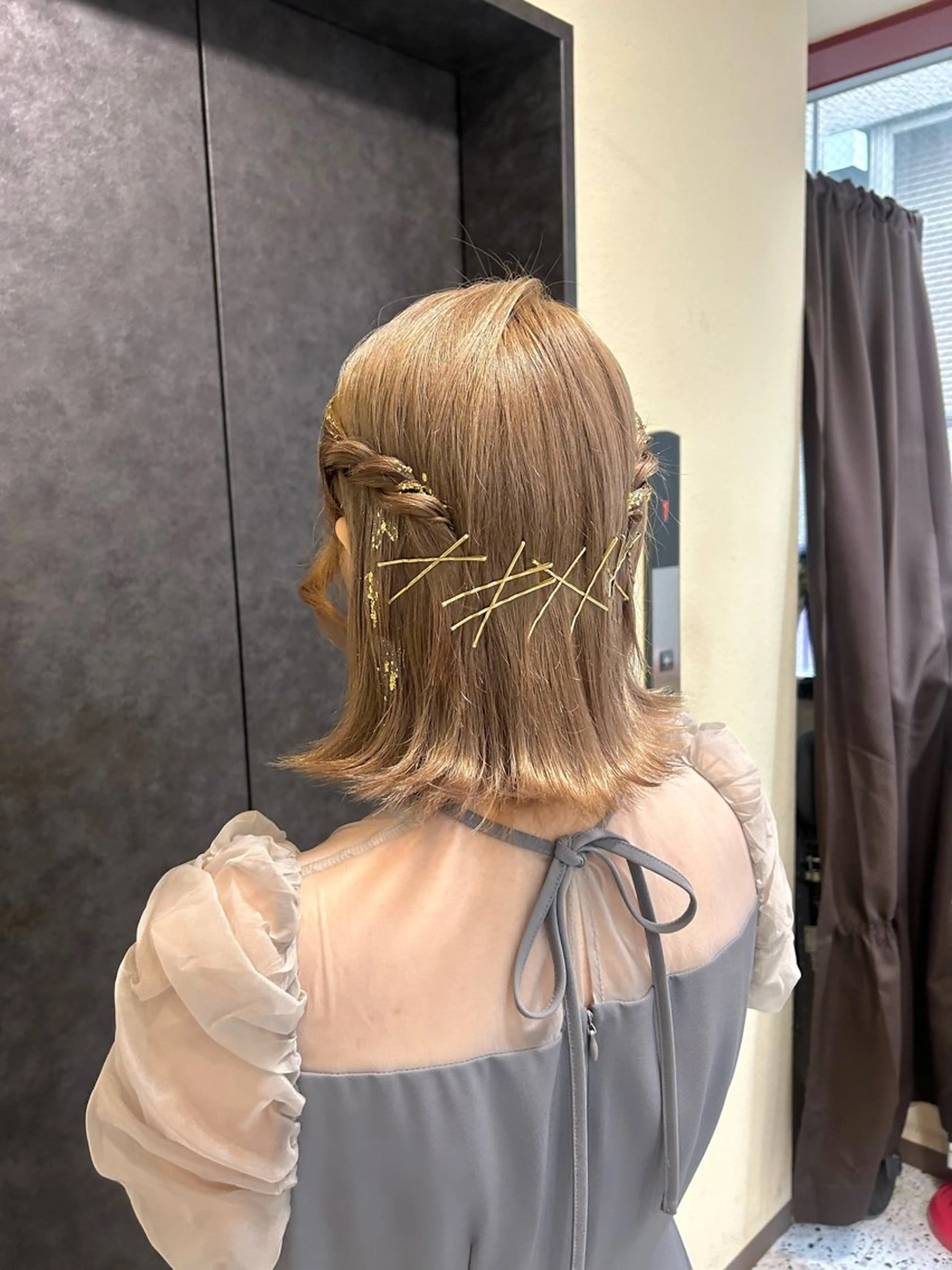 ミディアム ヘアセット Mila Hazukiのヘアスタイル
