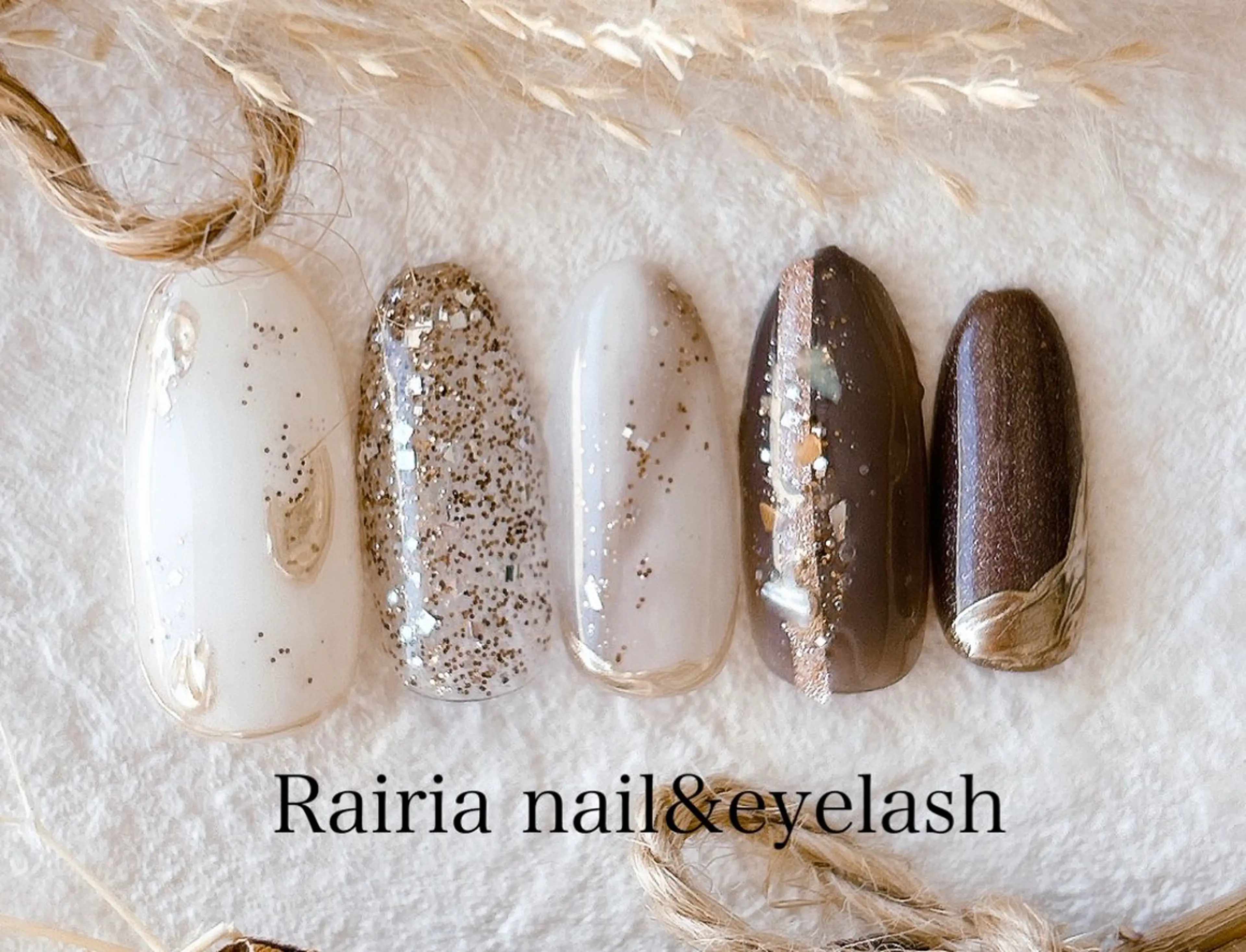 ネイル アートネイル ジェルネイル 持ち込み ニュアンスネイル パラジェル Rairia nail本八幡店のネイルデザイン