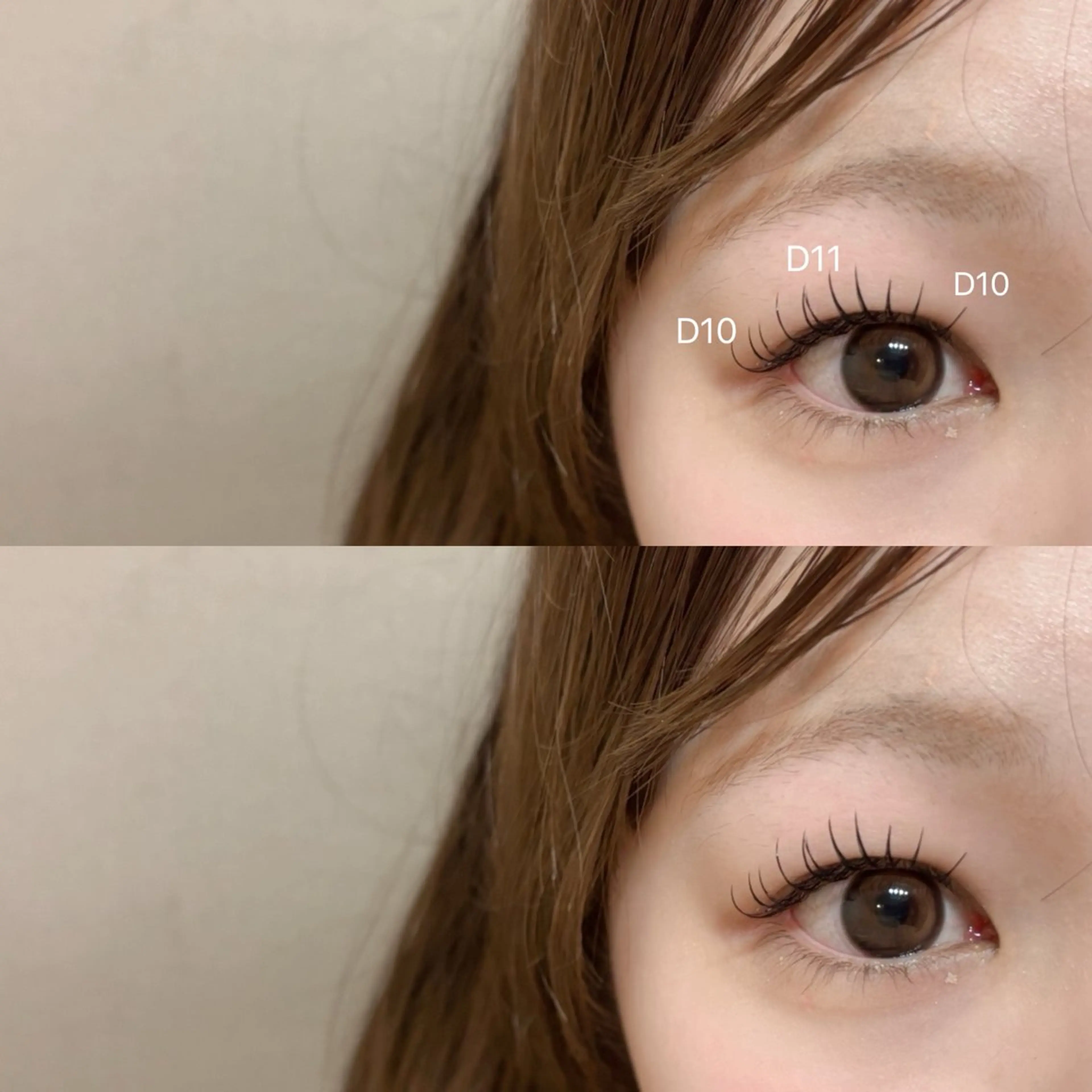 マツエク・マツパ Dカール マツエク 𝑻𝑶𝑴𝑰 𝑹𝑰𝑰🤍🐈のマツエク・マツパデザイン