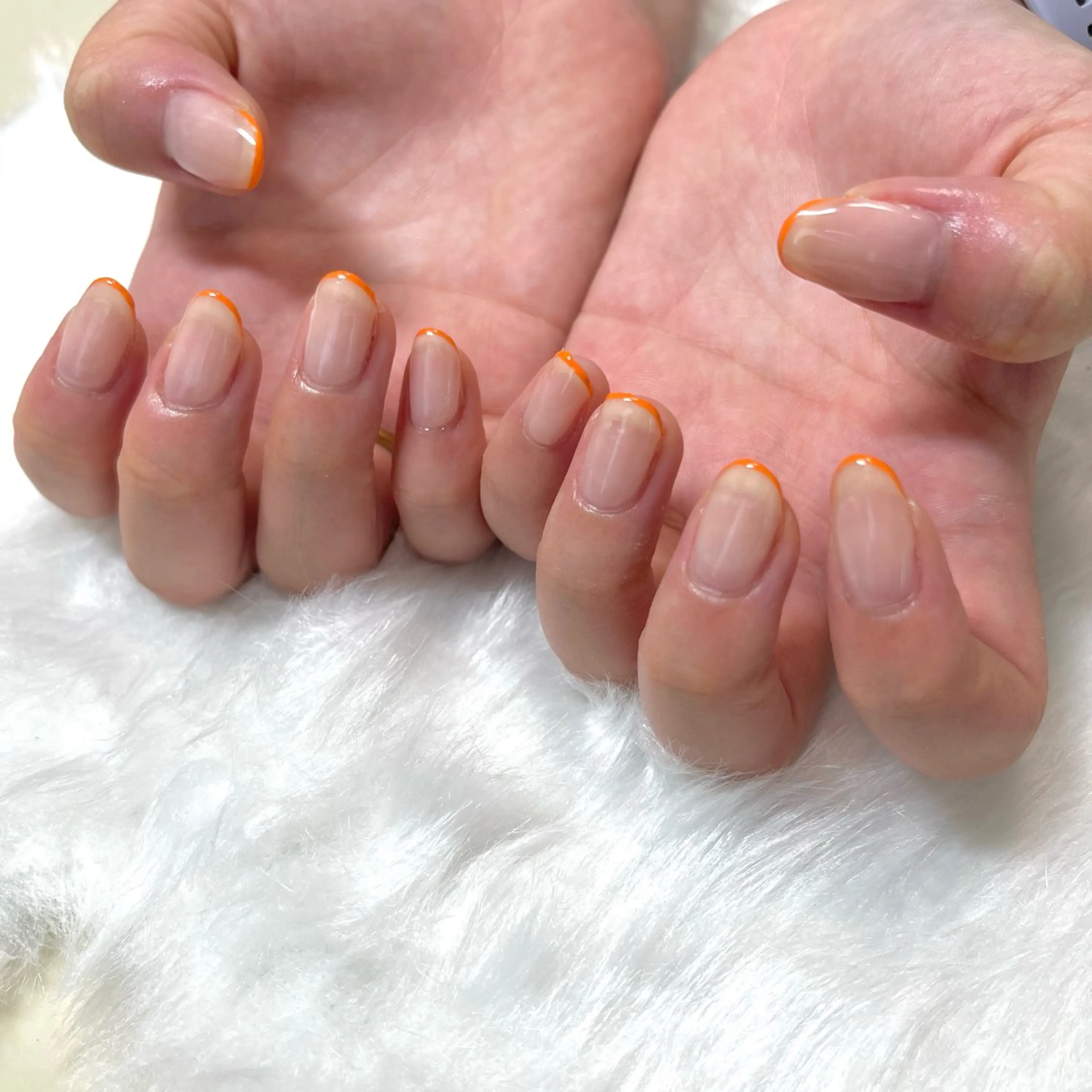 ネイル フットネイル フレンチネイル グラデーション 持ち込み ワンカラーネイル nail salon orchidのネイルデザイン