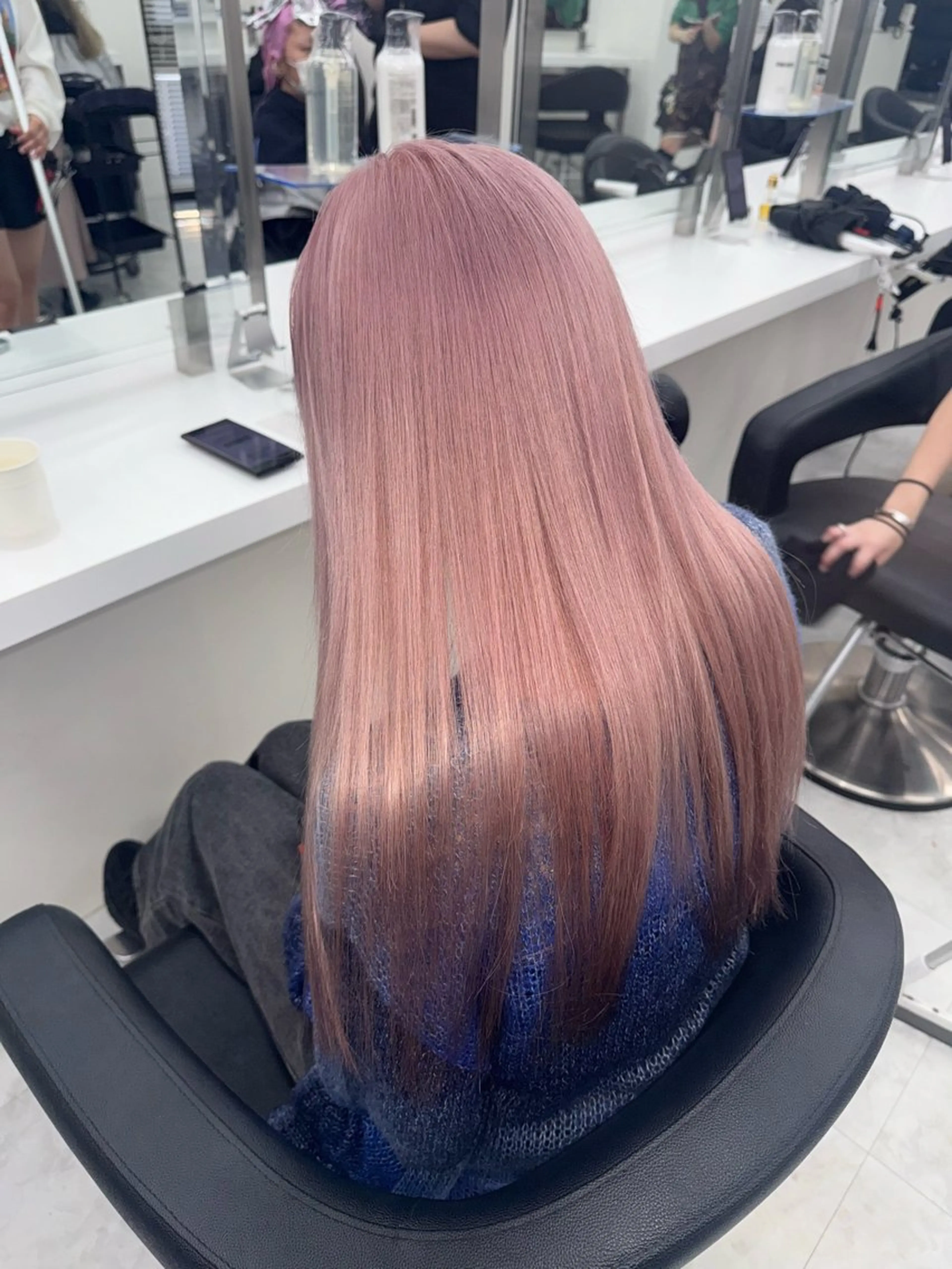 ロング カラー ヘアカラー 海外girl/ハイト ーン/riko🫧のヘアスタイル