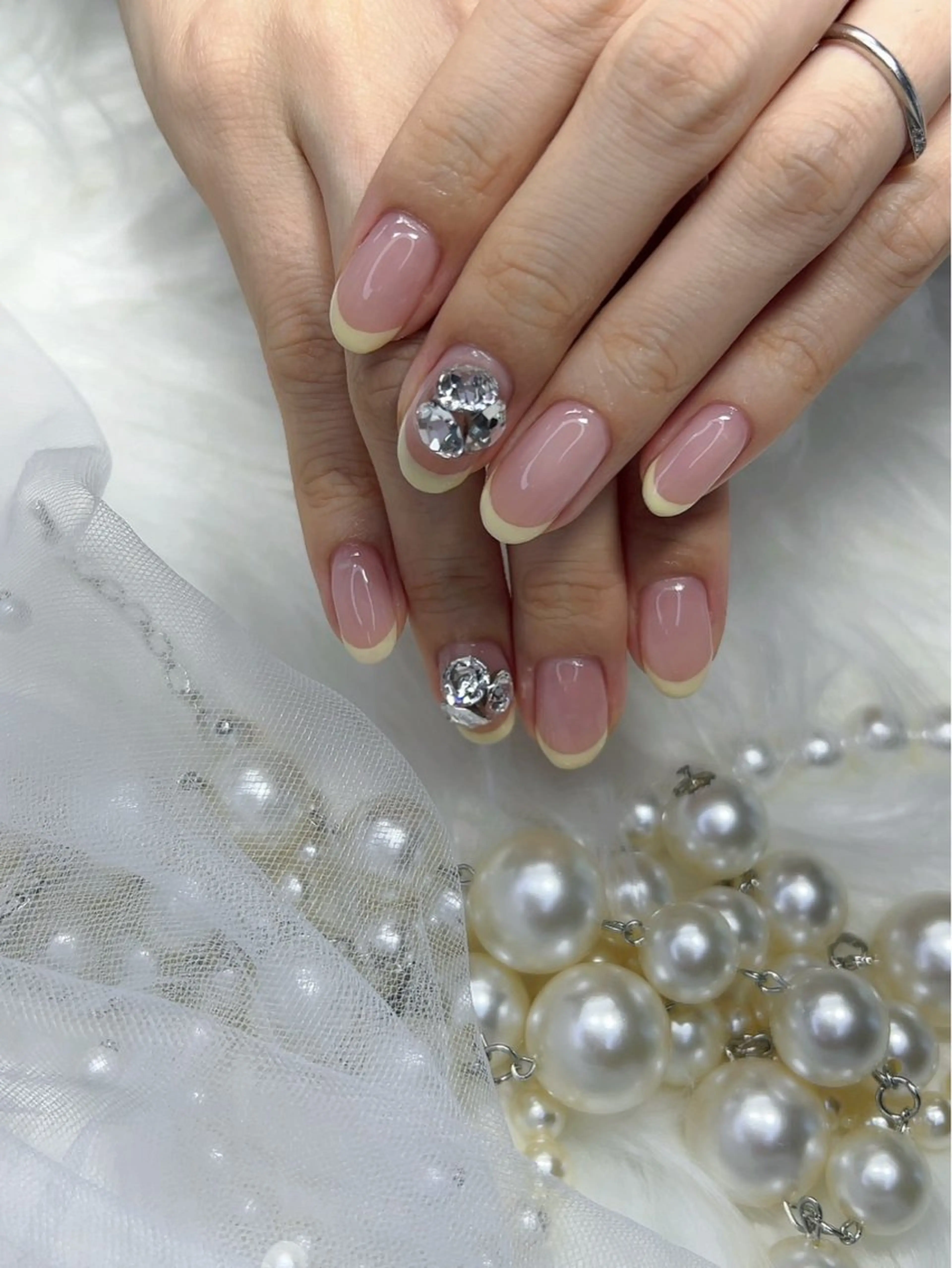 ネイル フレンチネイル my nail plus野江内代のネイルデザイン