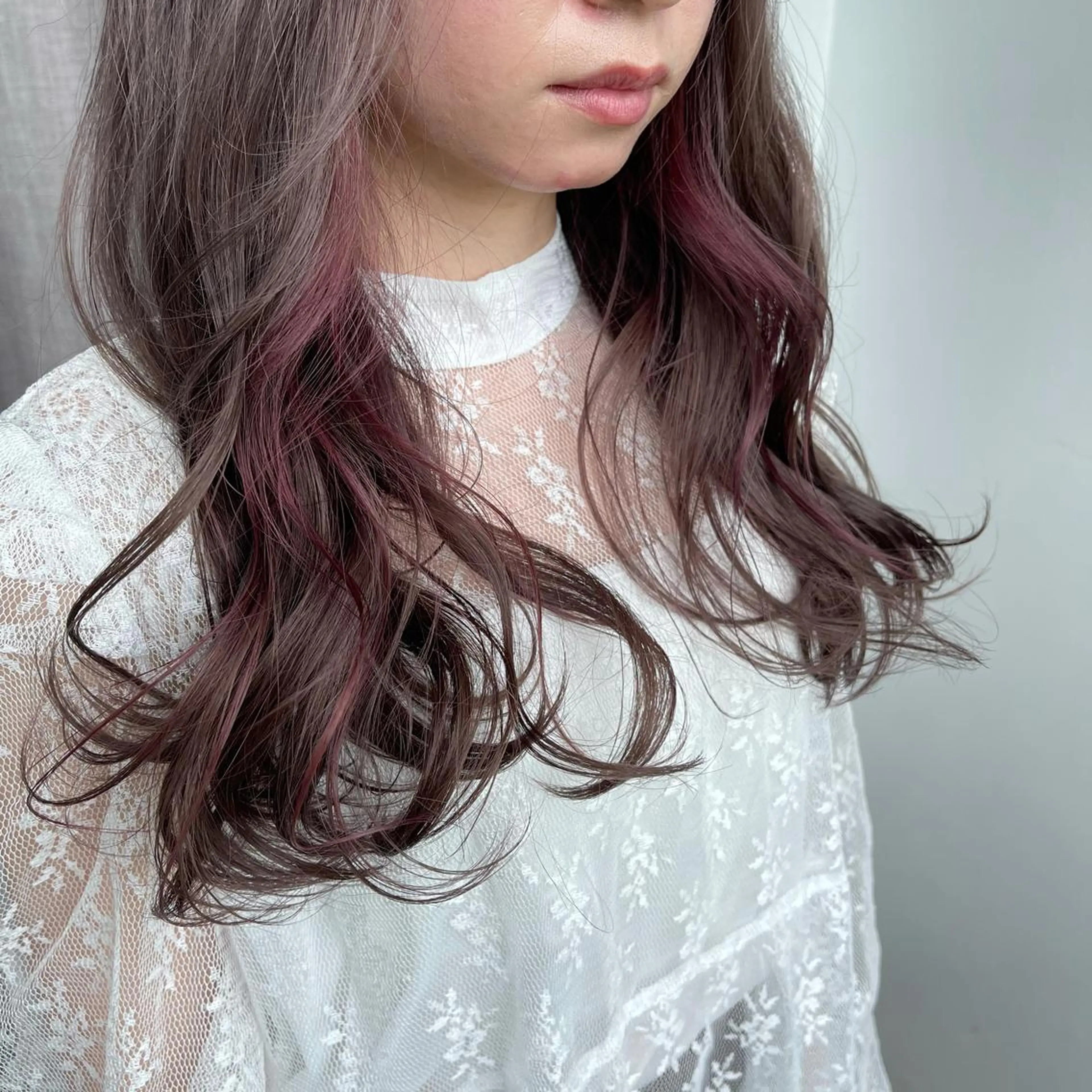 セミロング カラー 🌈ディレクター🌈 徳松優希のヘアスタイル