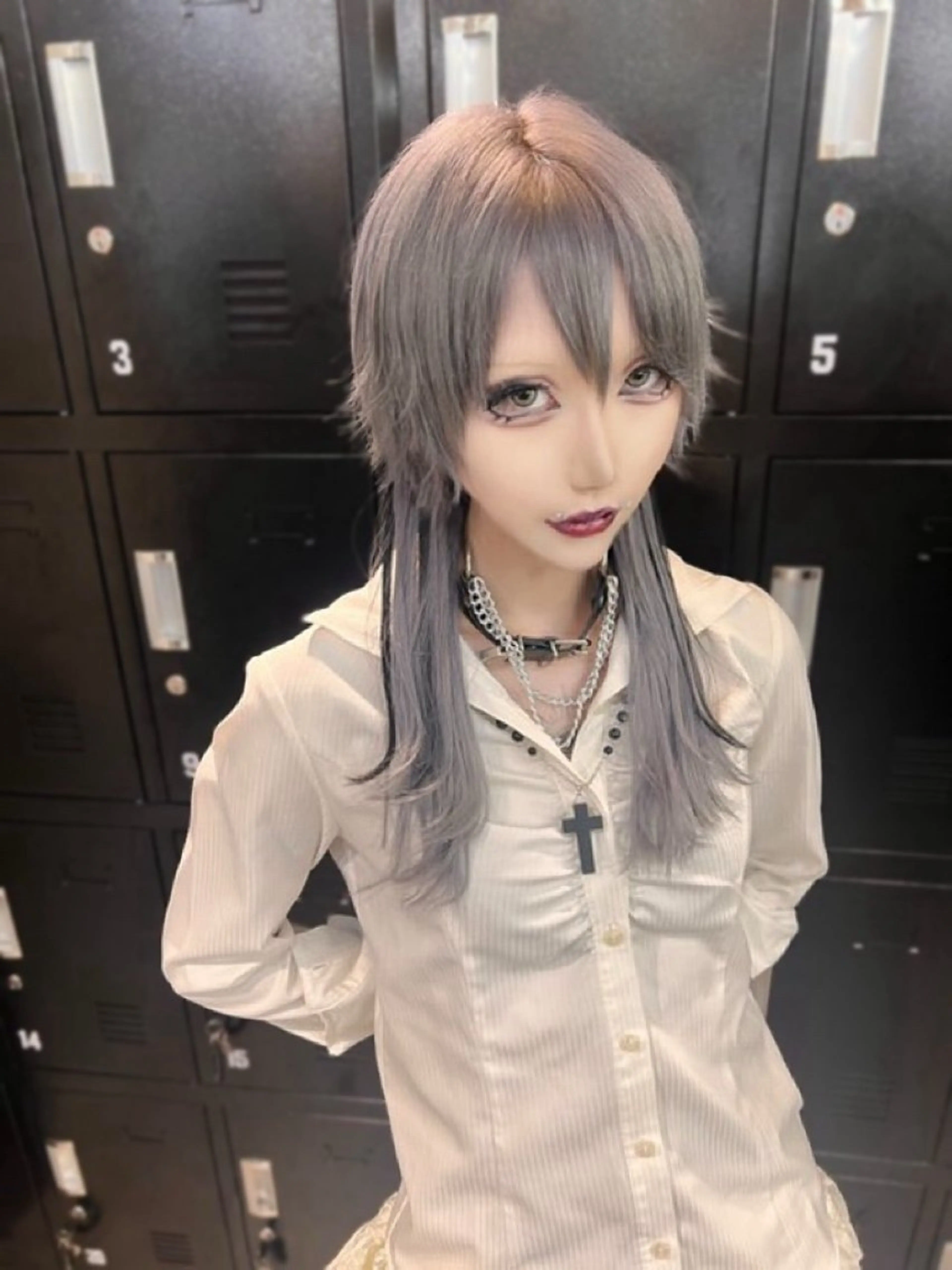 ロング カラー ヘアアレンジ カット ヘアカラー トリートメント エクステ ヘアセット 🐺ウルフの神🐺 /カラー/けいすけのヘアスタイル