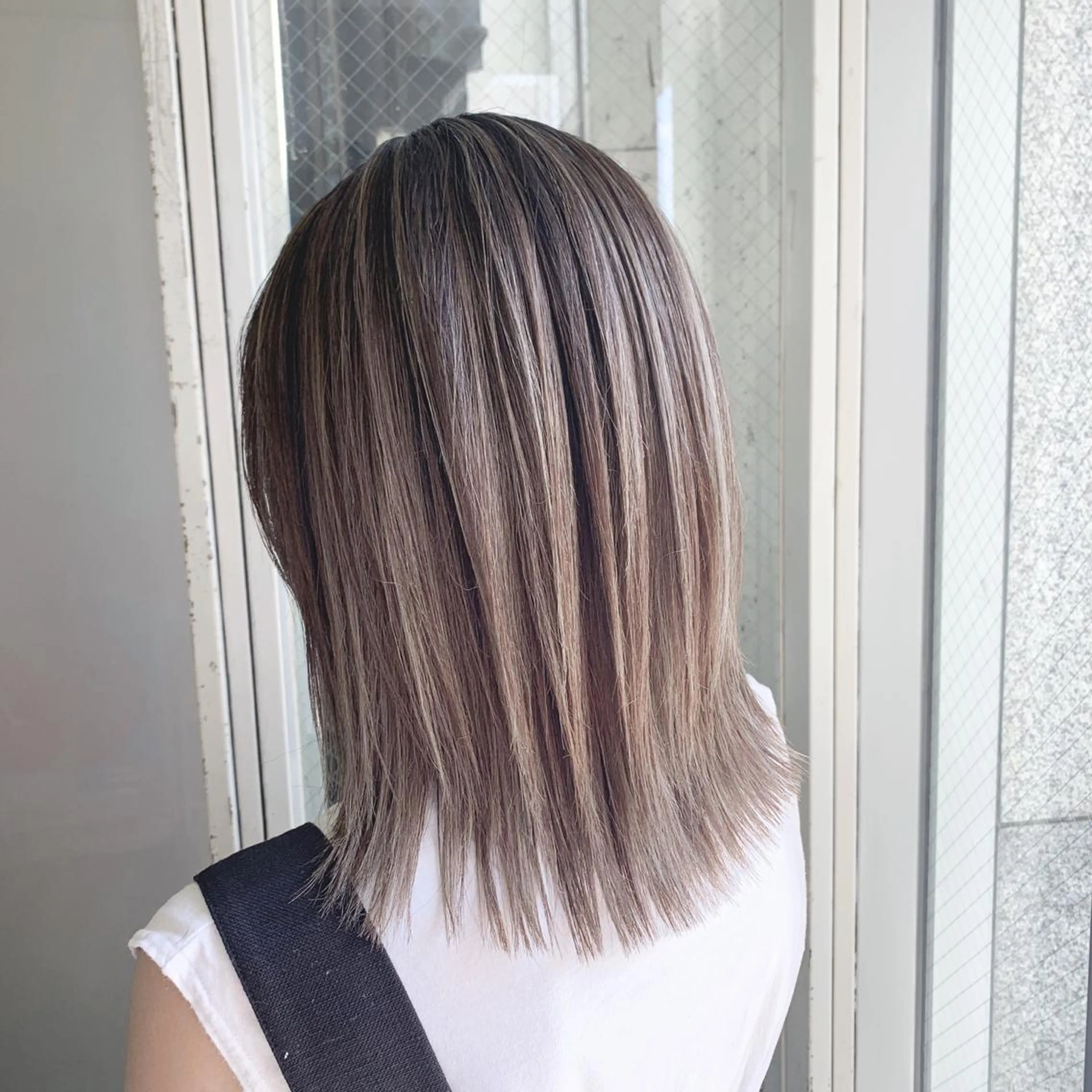 ミディアム 片桐 大介のヘアスタイル