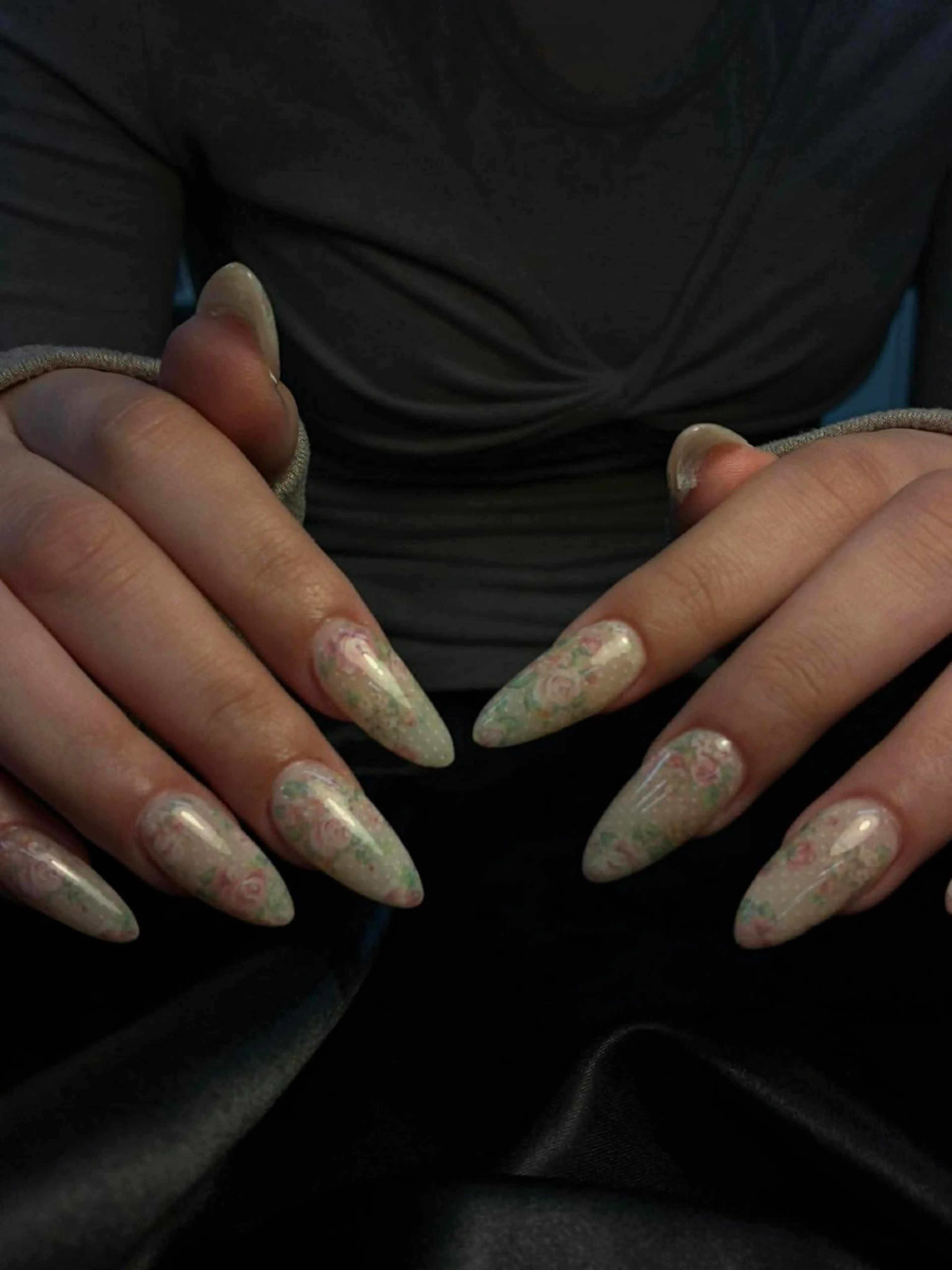 ネイル 韓国ネイル 持ち込み ニュアンスネイル ネイルチップ ハンドネイル Doraemi ANA.CHUOのネイルデザイン