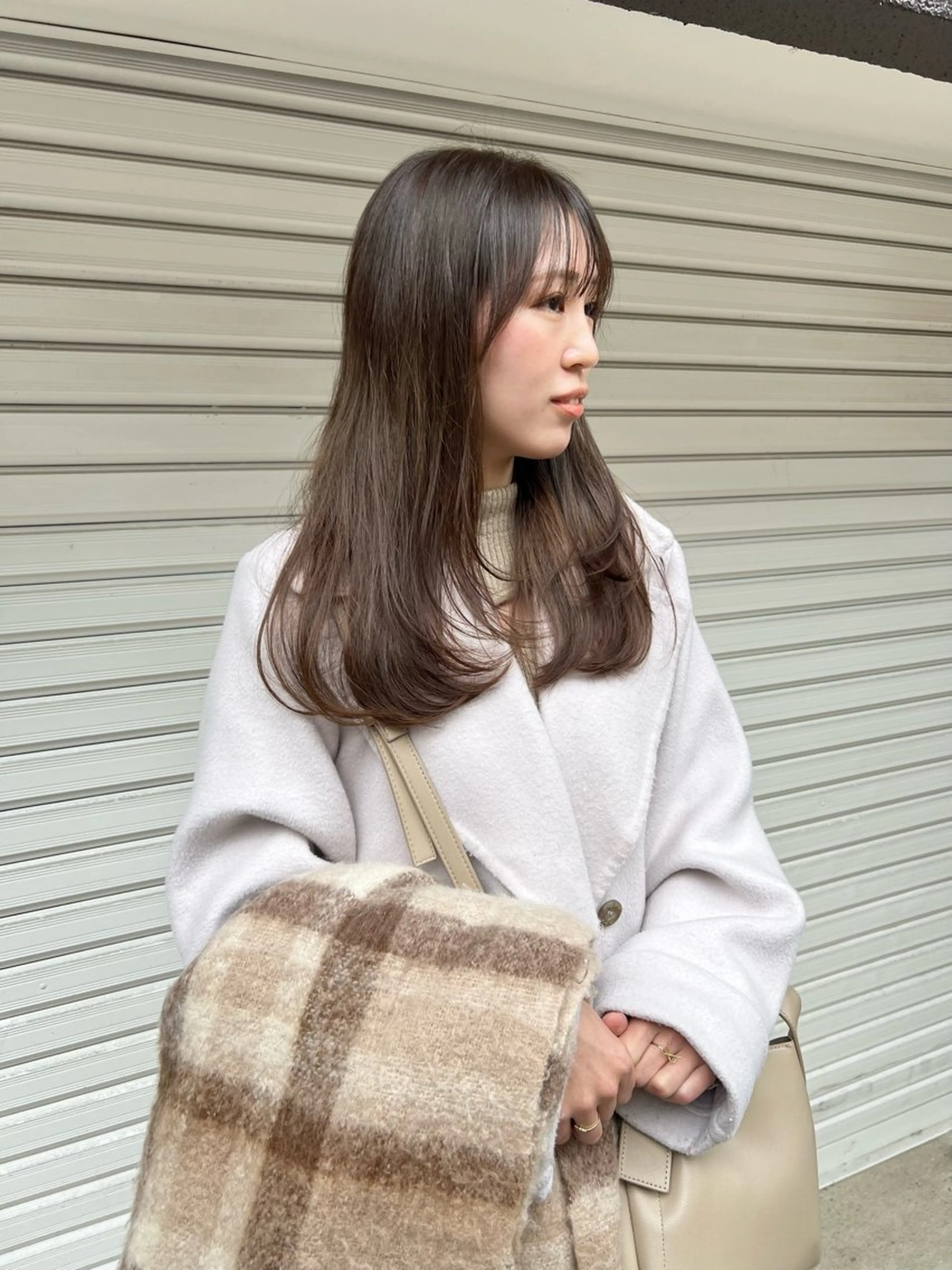 ロング カラー カット ヘアカラー トリートメント 樫原裕二 /柔らかいカラーのヘアスタイル