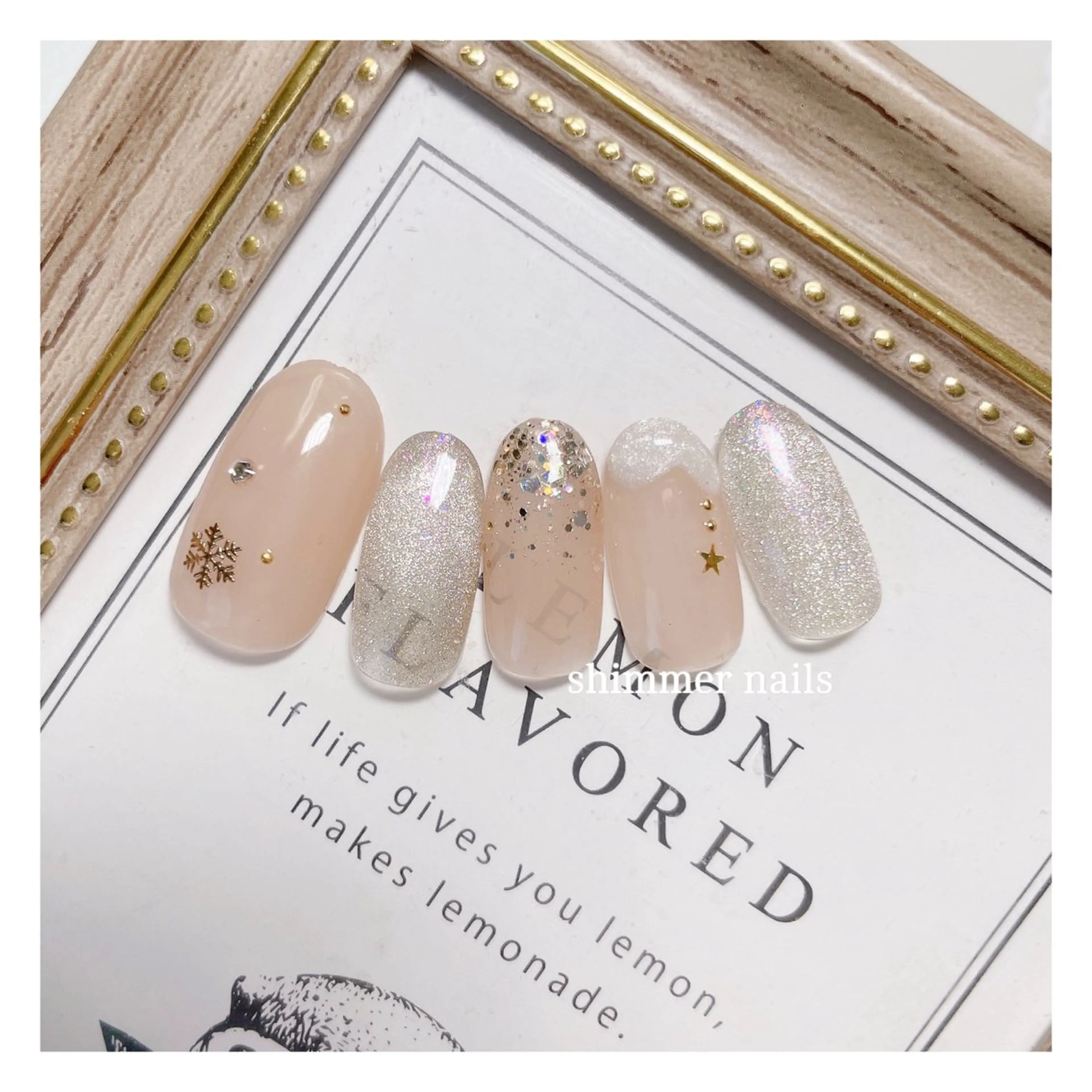 ネイル shimmer nailsのネイルデザイン