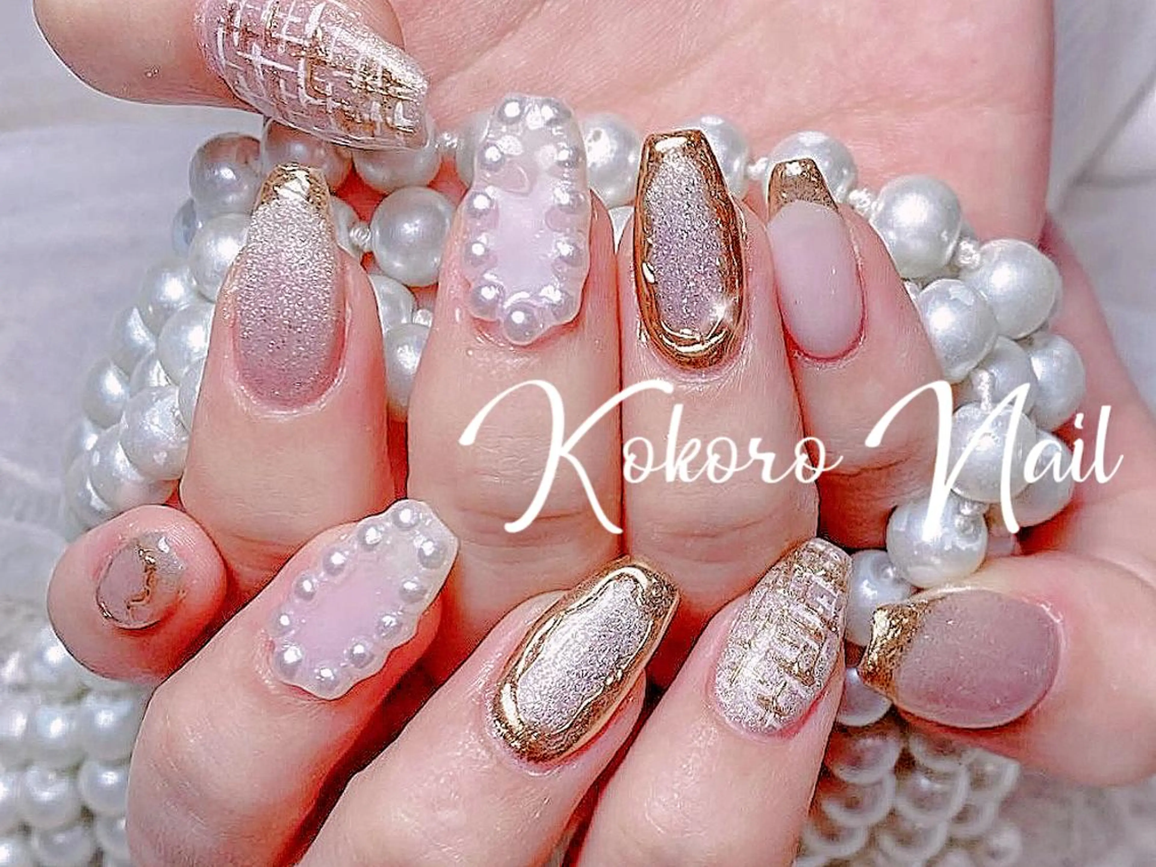 ネイル ハンドネイル ハンドケア 🎀ナナ 🎀のネイルデザイン