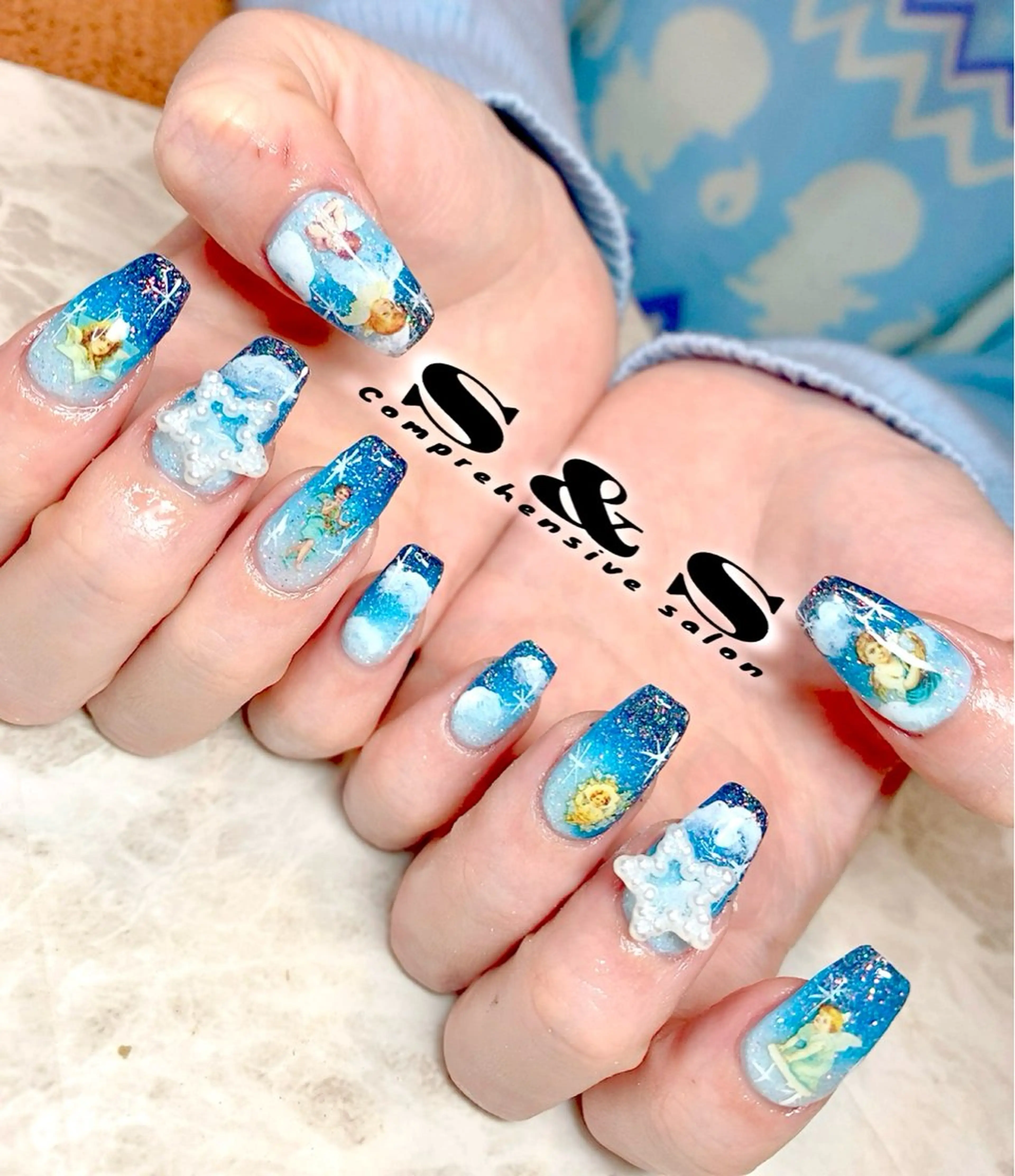 ネイル 長さ出し メンズネイル 持ち込み スカルプネイル S&S 村田小百合のネイルデザイン