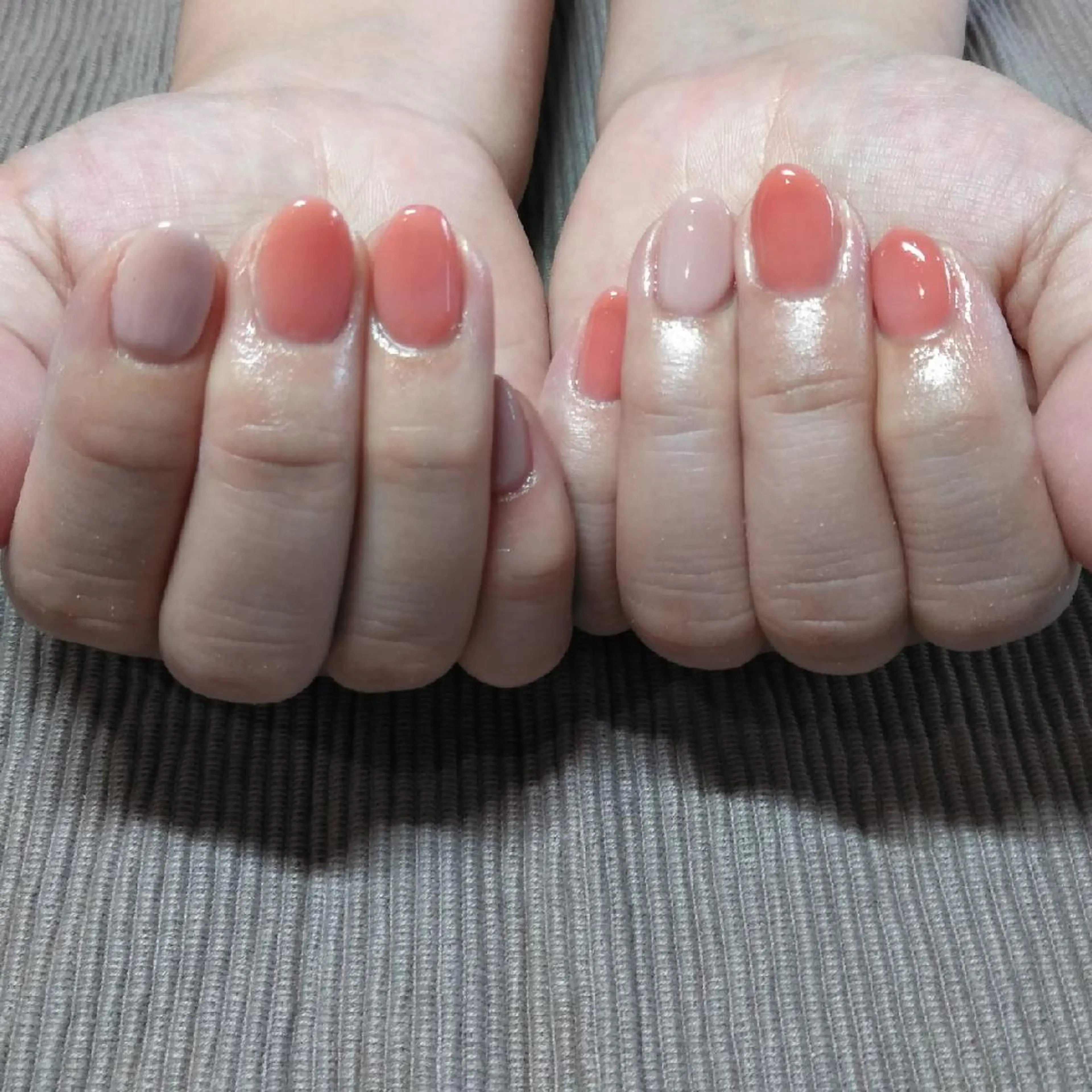 ネイル グラデーション ワンカラーネイル lyly.nail所属・lylynail YUUKAのネイルデザイン