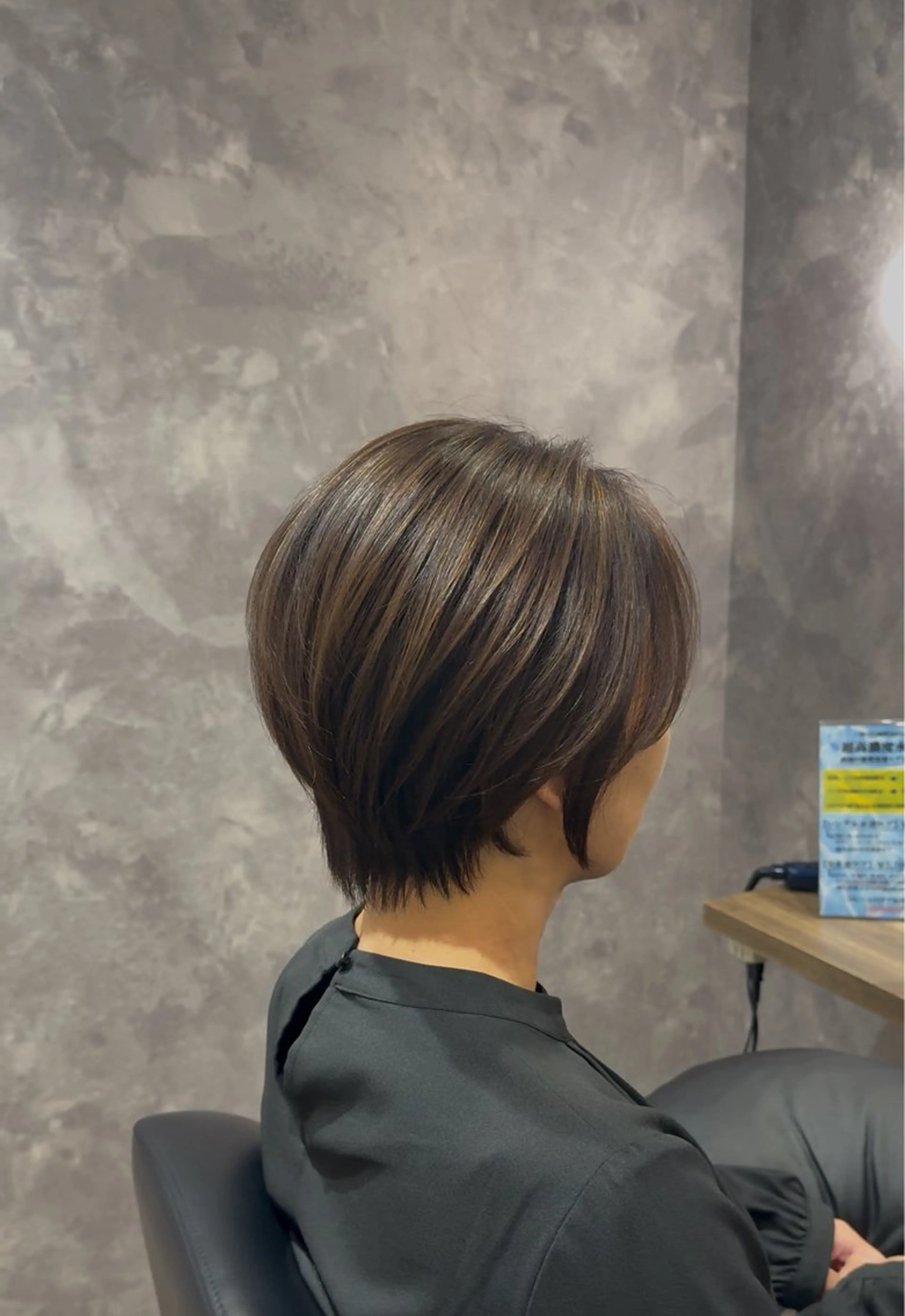 ショート ショートヘア labimani所属・阪急箕面駅 ショートモデル募集のヘアスタイル