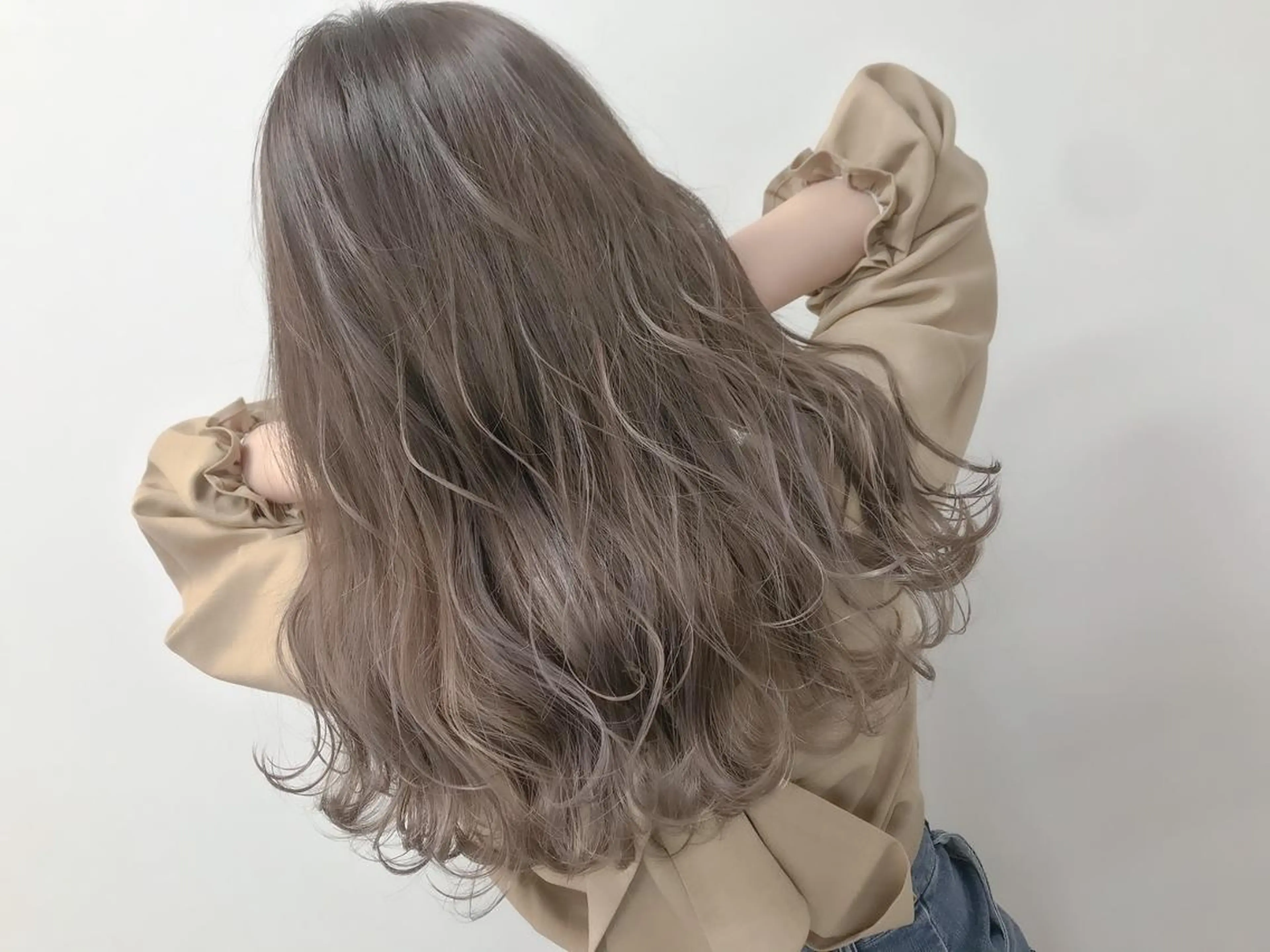 ミディアム パーマ カラー ヘアカラー beauty: beast 大名店のヘアスタイル