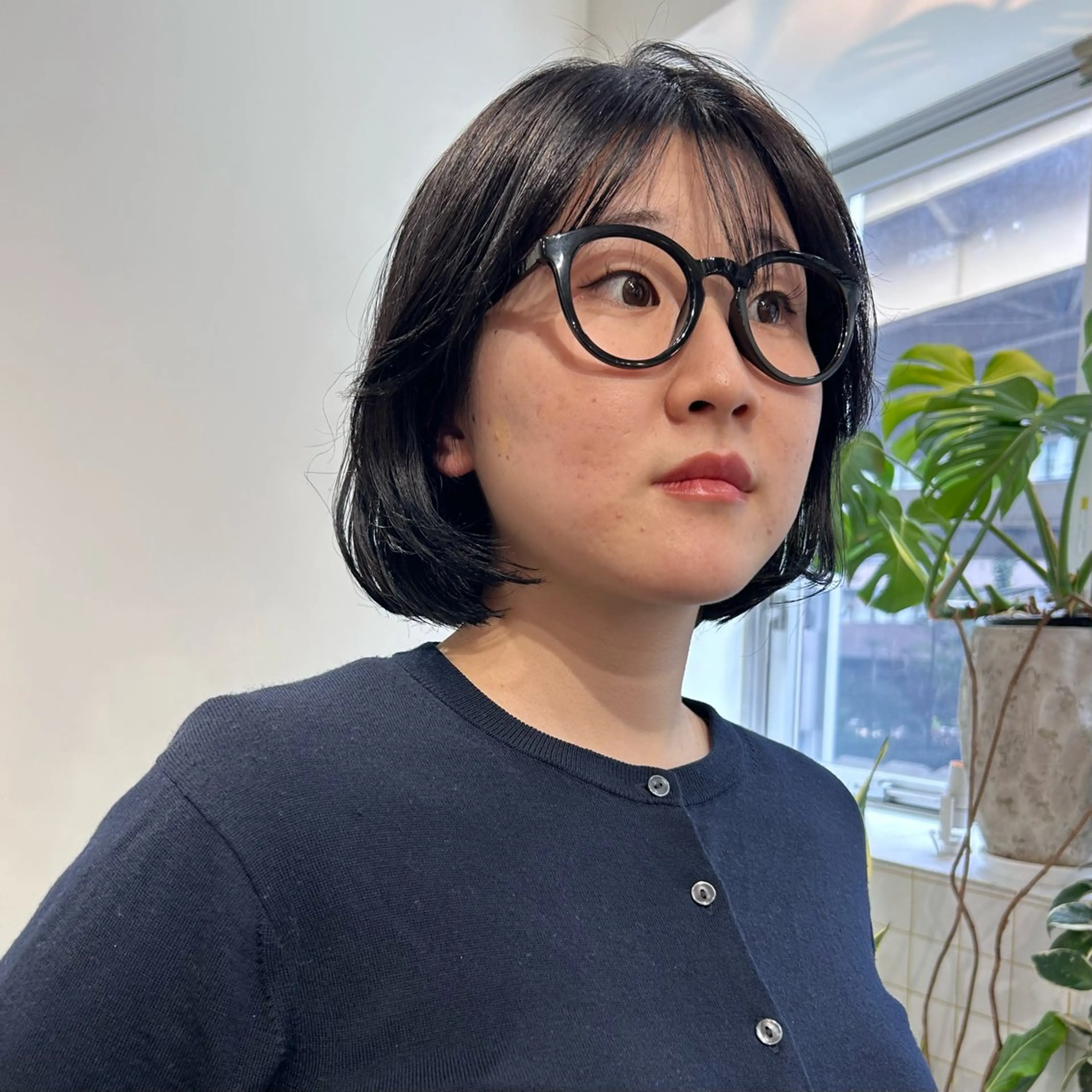 ミディアム ボブ Maruquee de mashu所属・みうら ありさのヘアスタイル