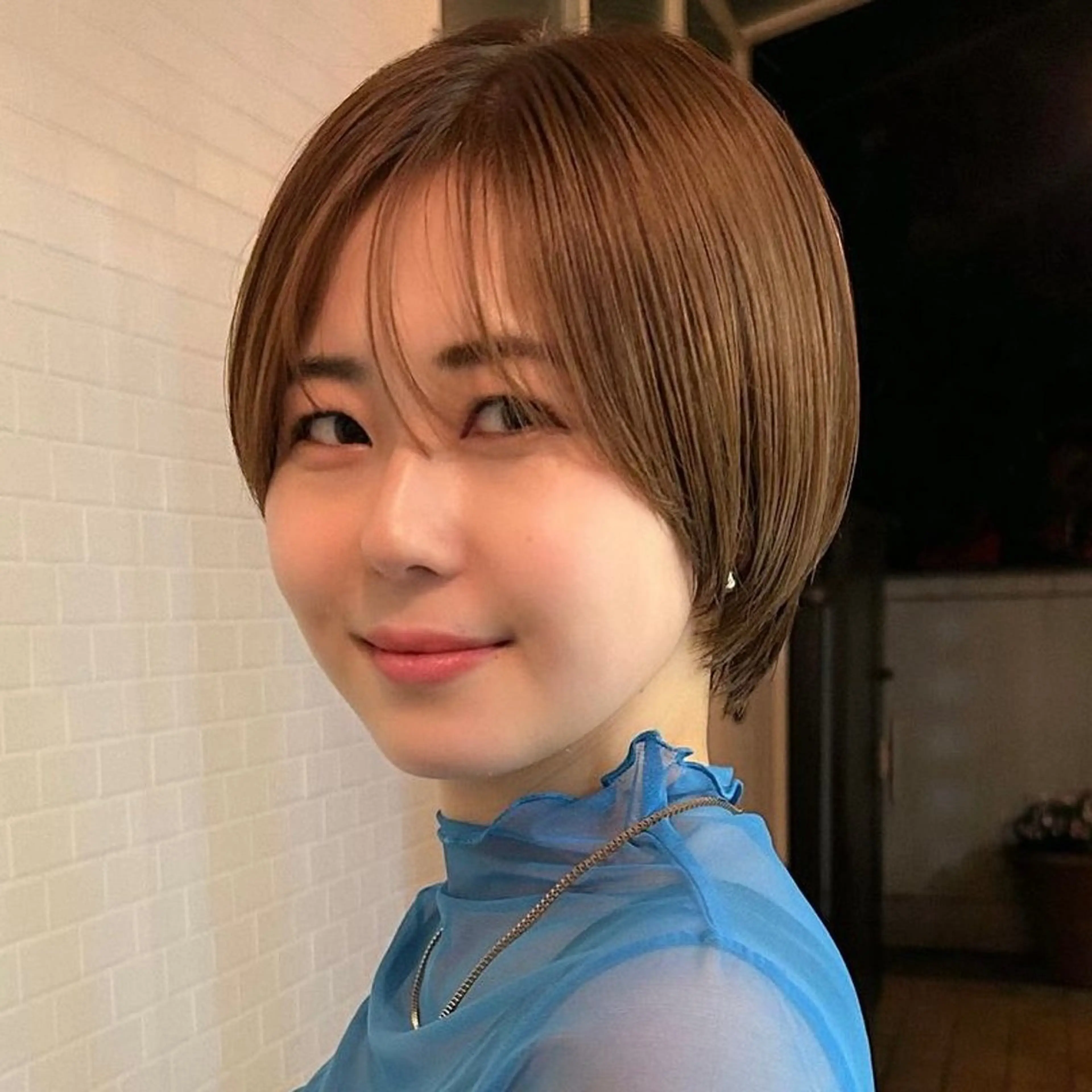 ショート ショートボブ ボブ ショートヘア 暖色カラー🧡 ボブ🧚‍♀️マナのヘアスタイル