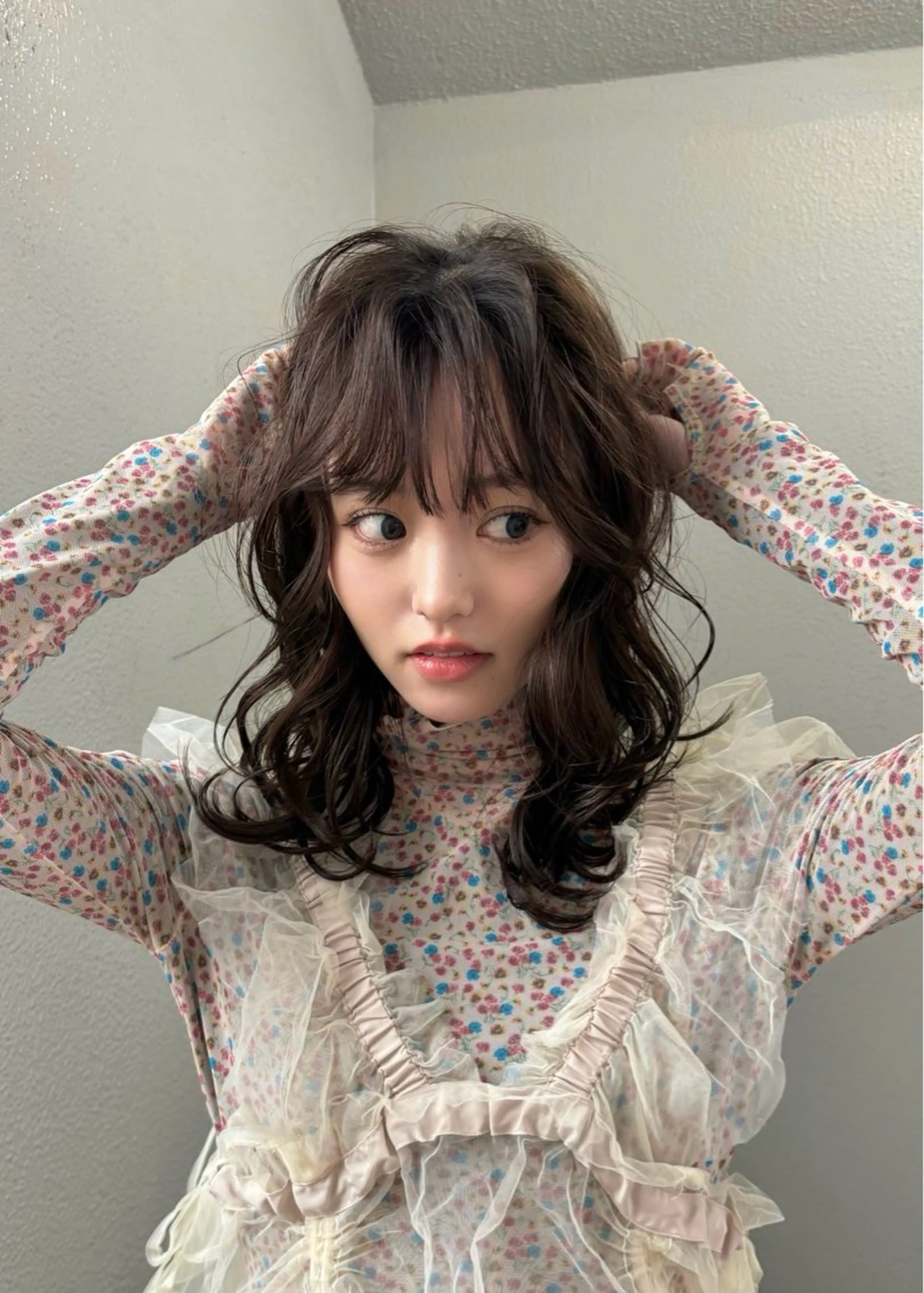 セミロング パーマ kaze代官山 🪽kanameのヘアスタイル