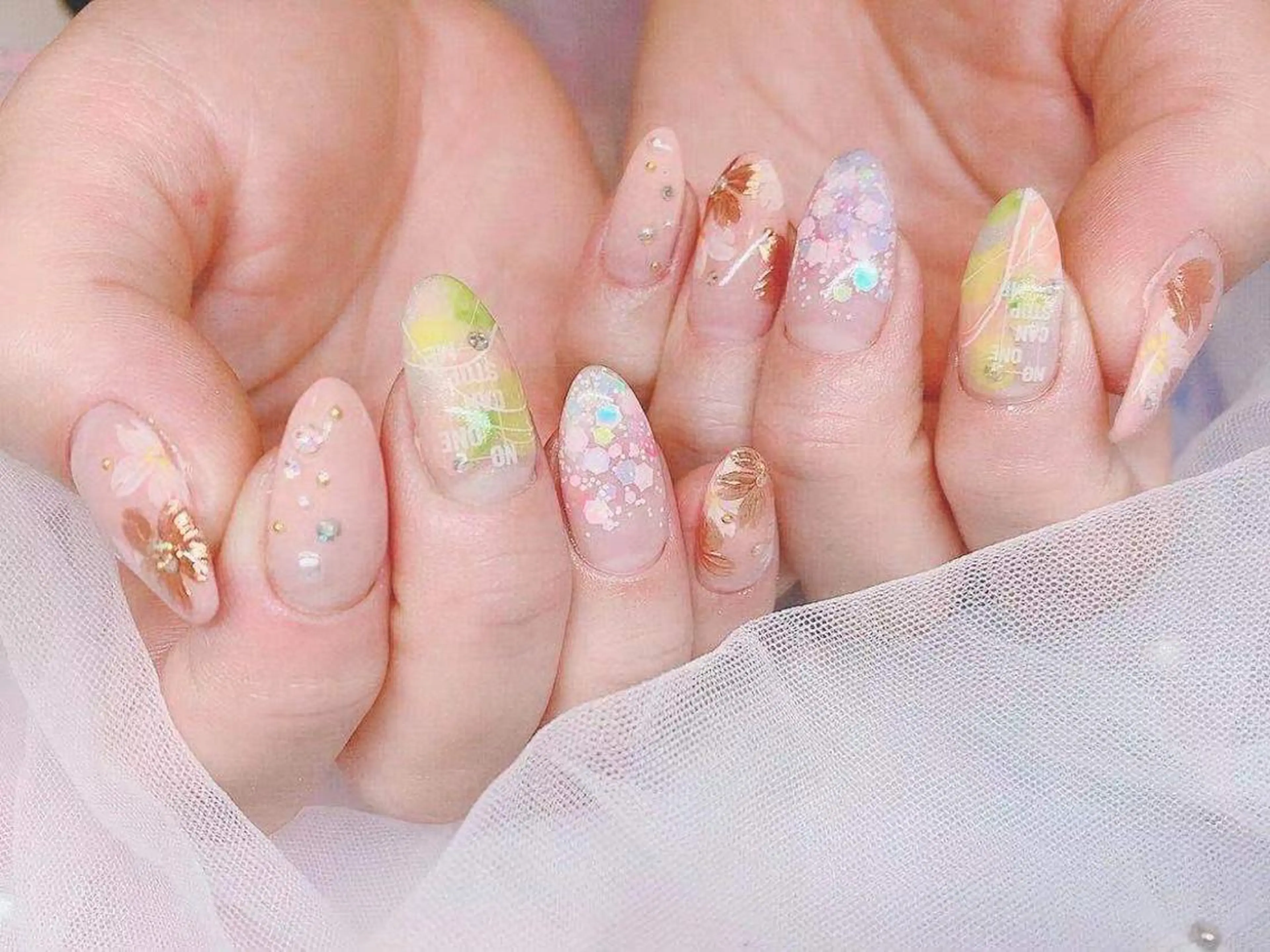 ネイル 長さだし専門店 M2 rikaのネイルデザイン