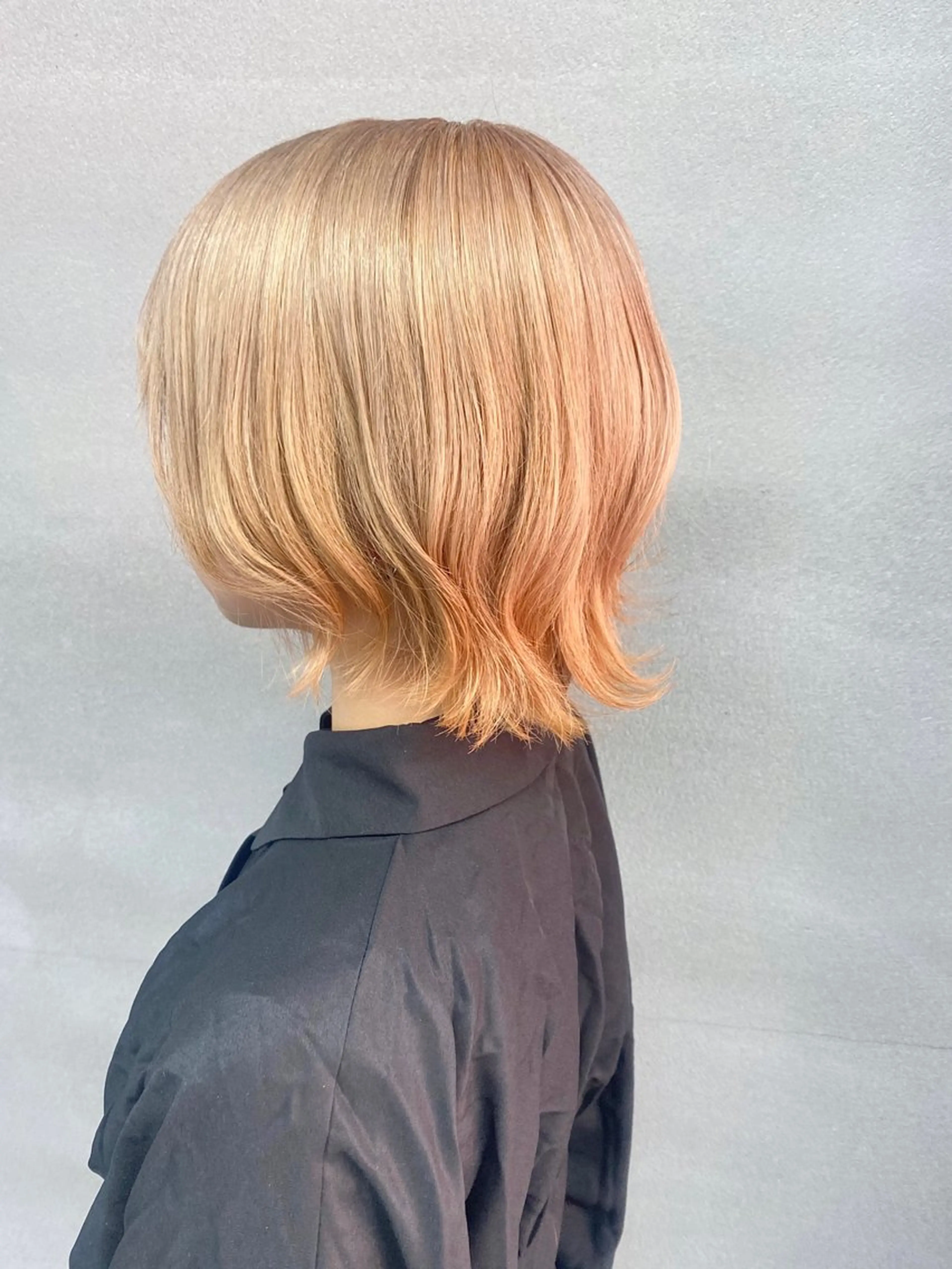 ミディアム カラー カット ヘアカラー トリートメント 柏 デザインカラー/ レイヤー🐣シオリのヘアスタイル