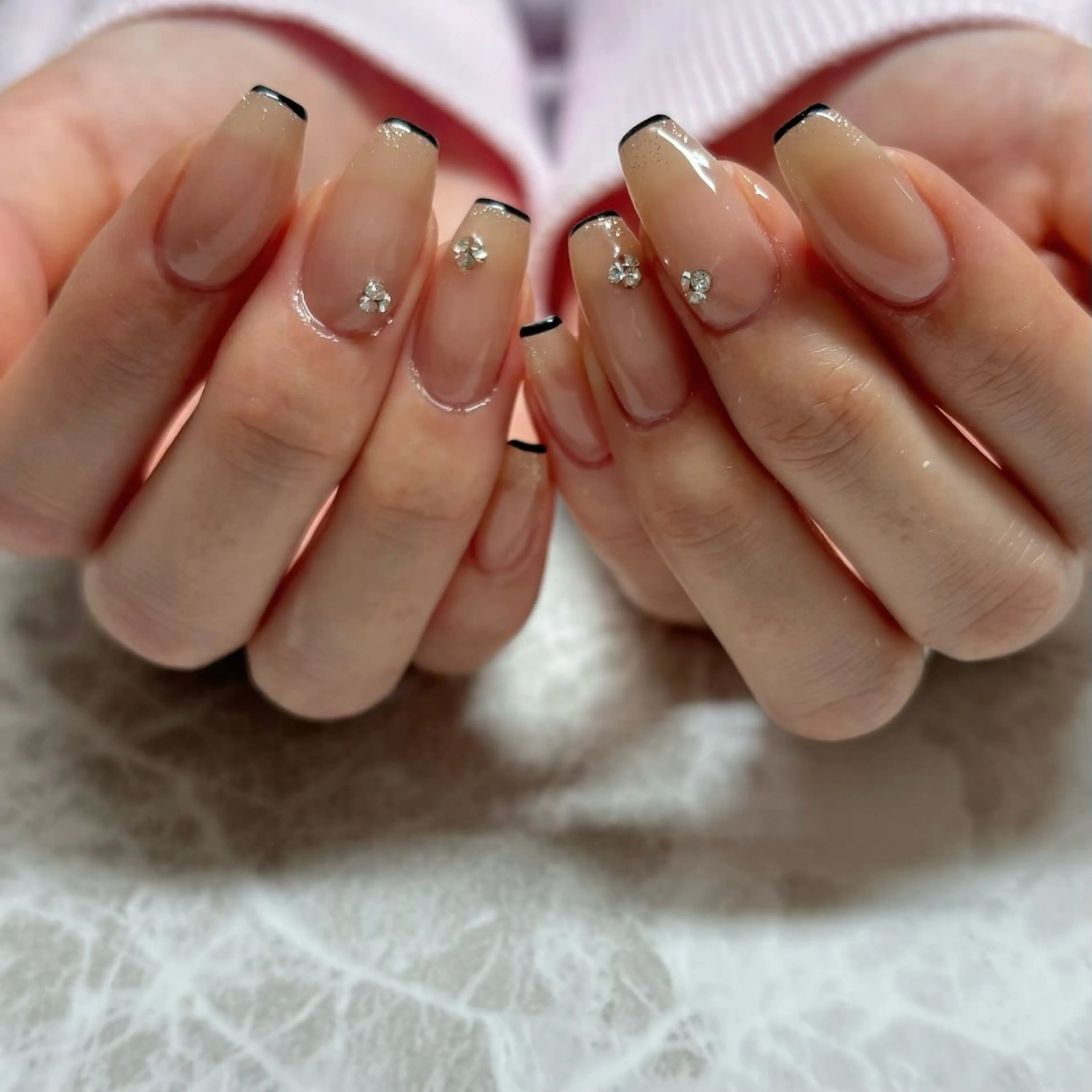 【大阪/福島】【オープン価格】オフ込🫧初回・当店オフ無料🌸10本アートの写真