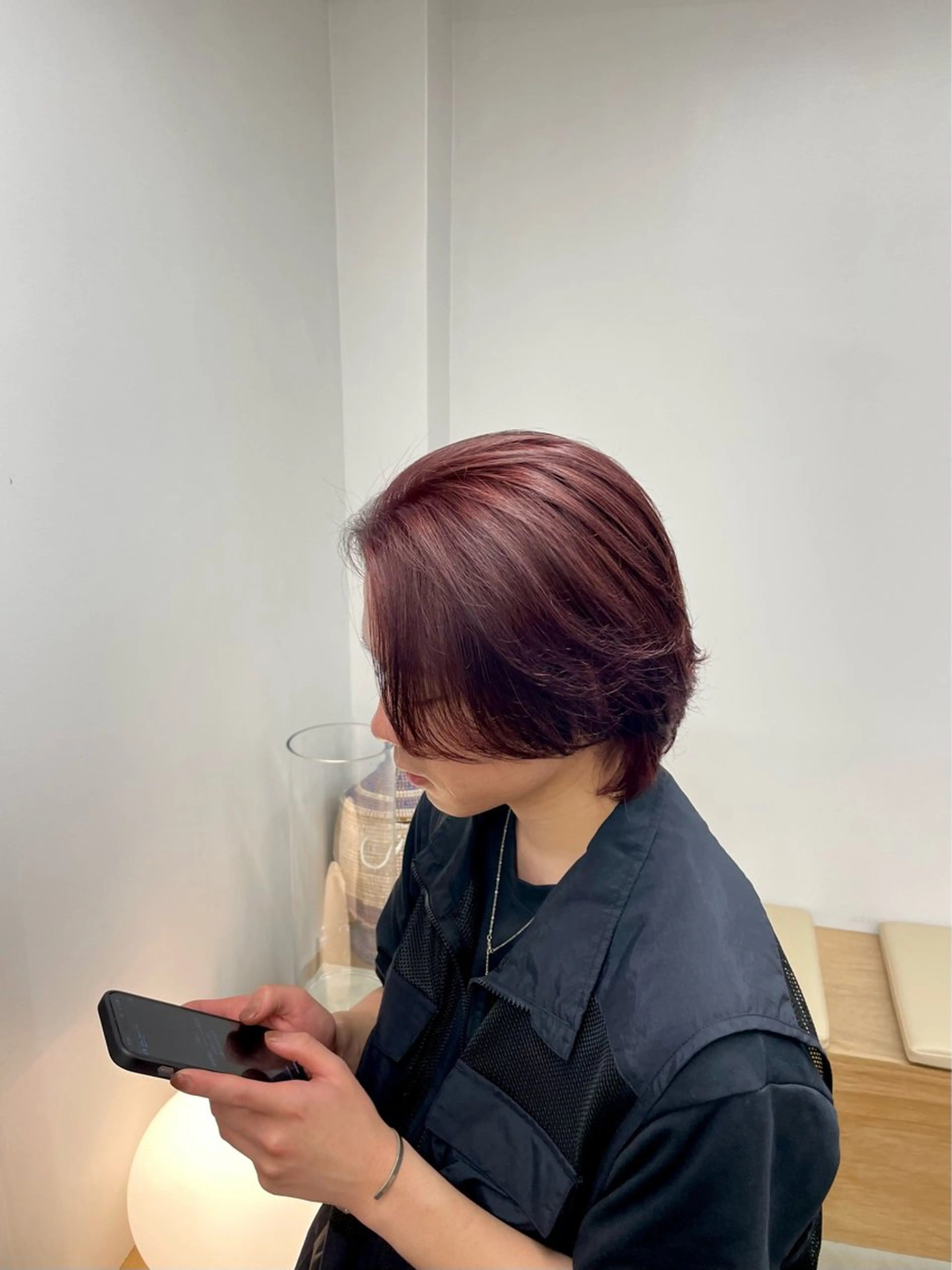 ショート カラー ダブルカラー 神田 凜音のヘアスタイル