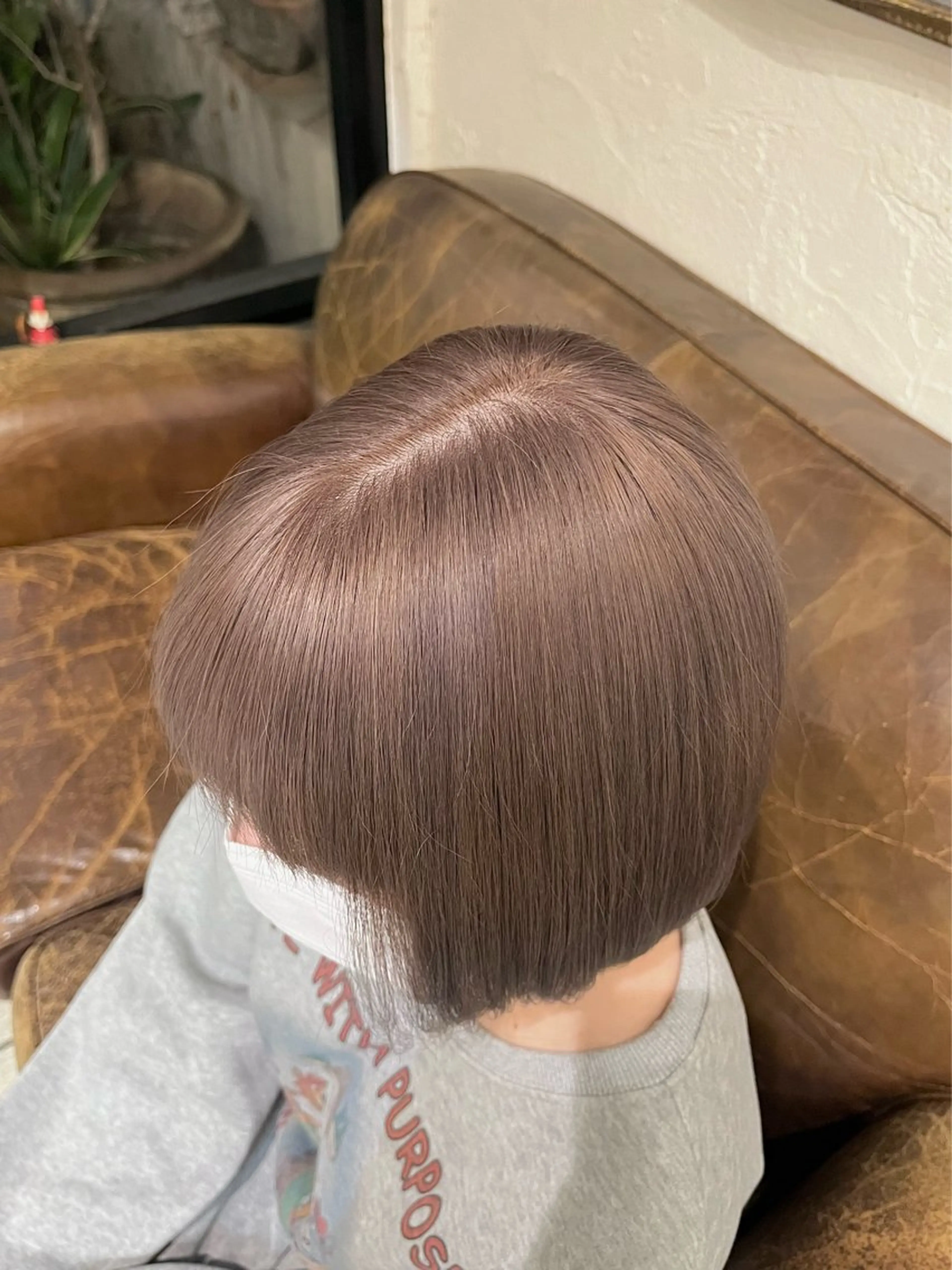 ショート Belle 並木通り店所属・rena/ パーマ/カラーのヘアスタイル