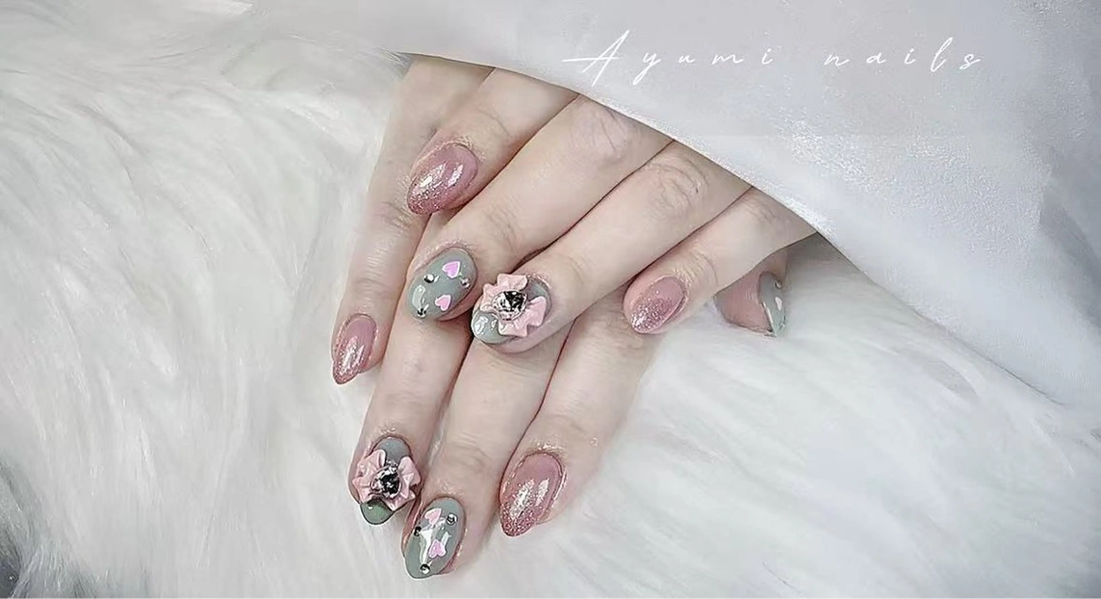 ネイル YUMI ニュアンスnailsのネイルデザイン