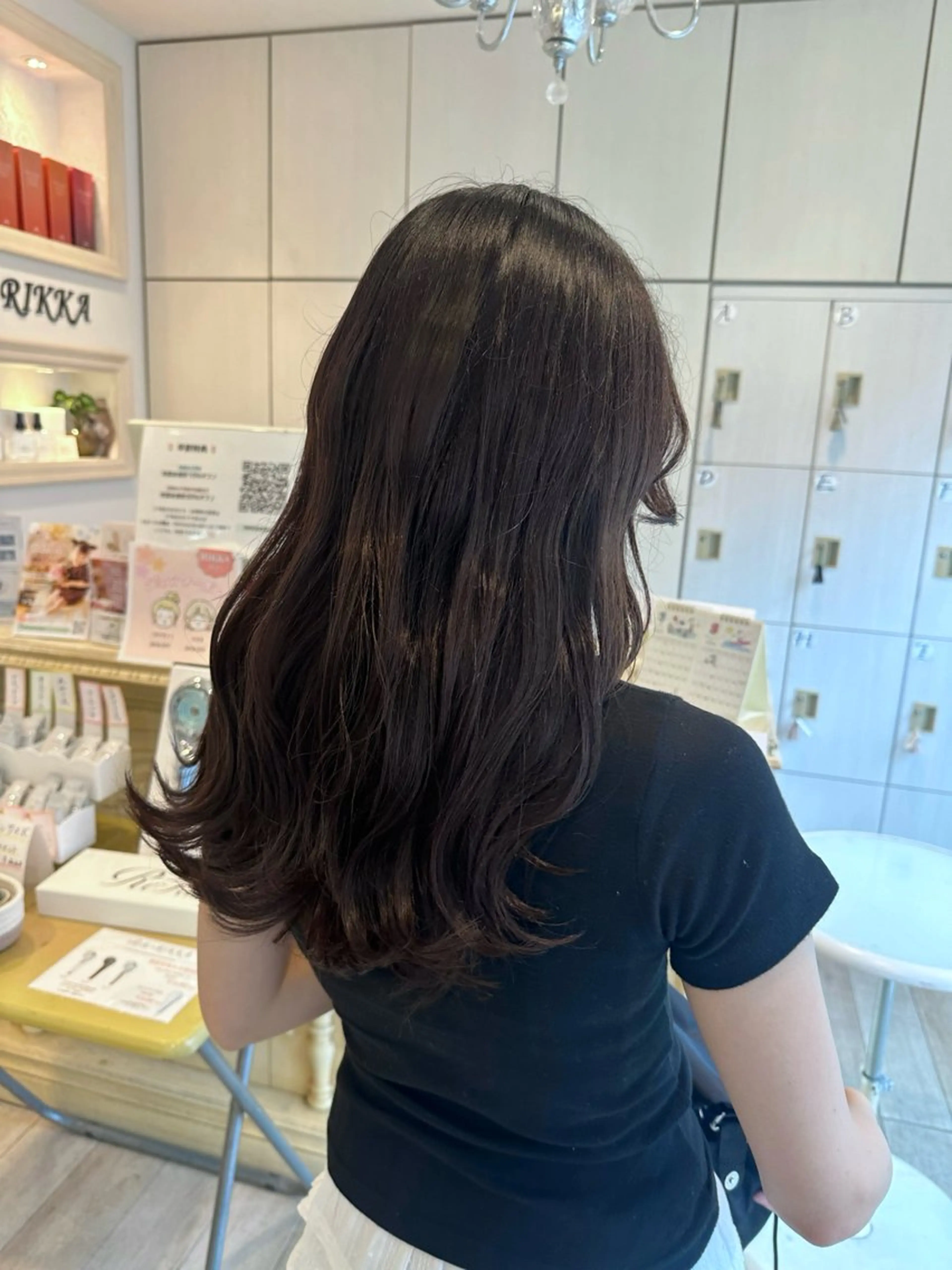 ヘアアレンジ 韓国ヘア/レイヤー 顔周りカット/ユキナのヘアスタイル