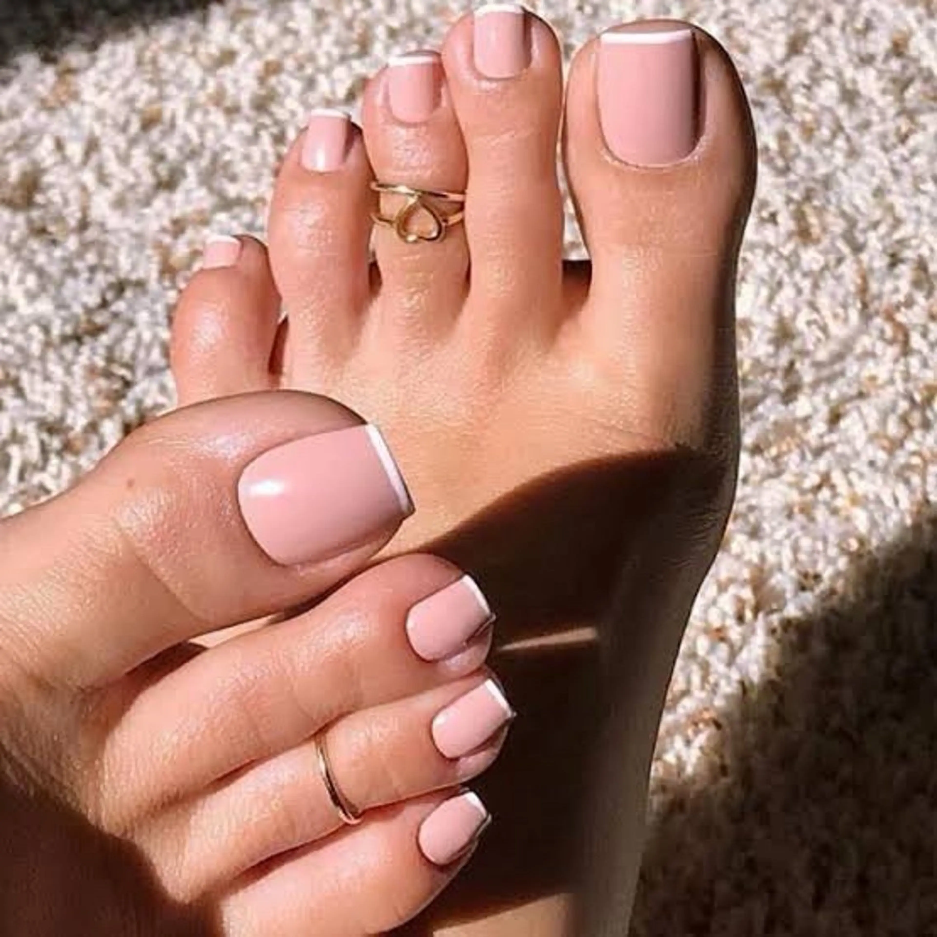 フレンチネイルの写真