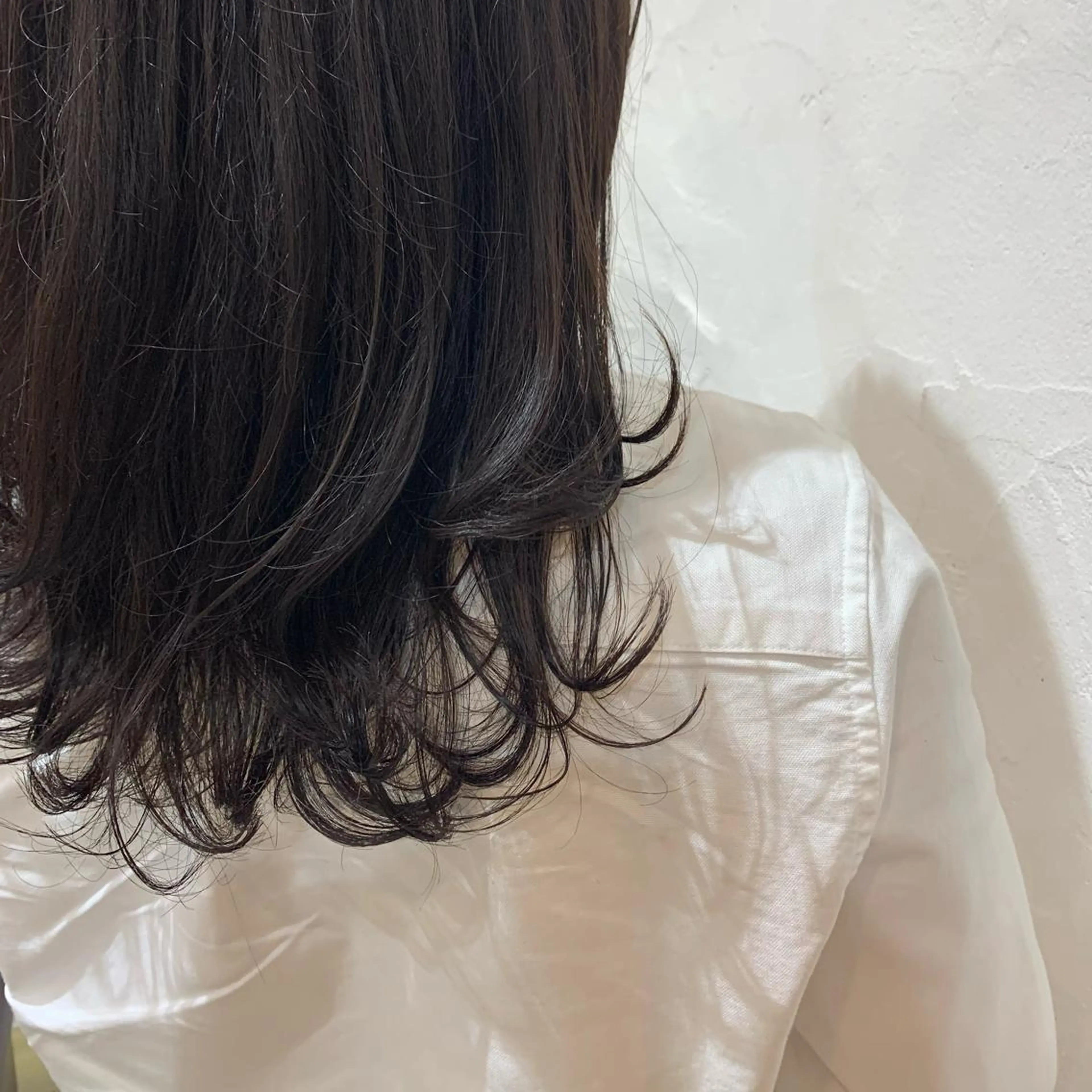 ロング カラー 吉田 夢のヘアスタイル