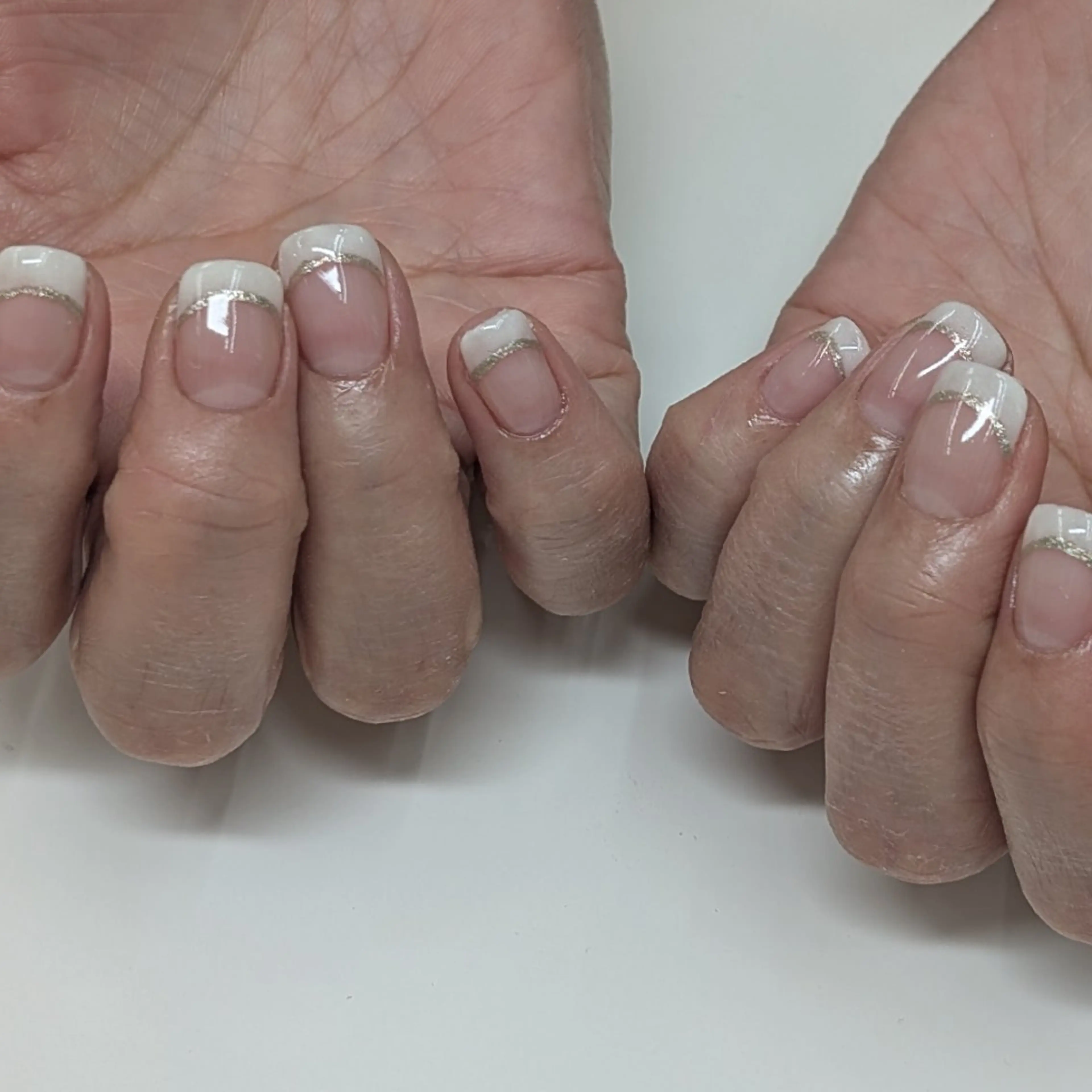 ネイル フレンチネイル ハンドネイル ネイルサロン Amie　〜アミ〜所属・ᑎᗩIᒪ｜ᗰIᗰI｜ _५✍️Satou.のネイルデザイン