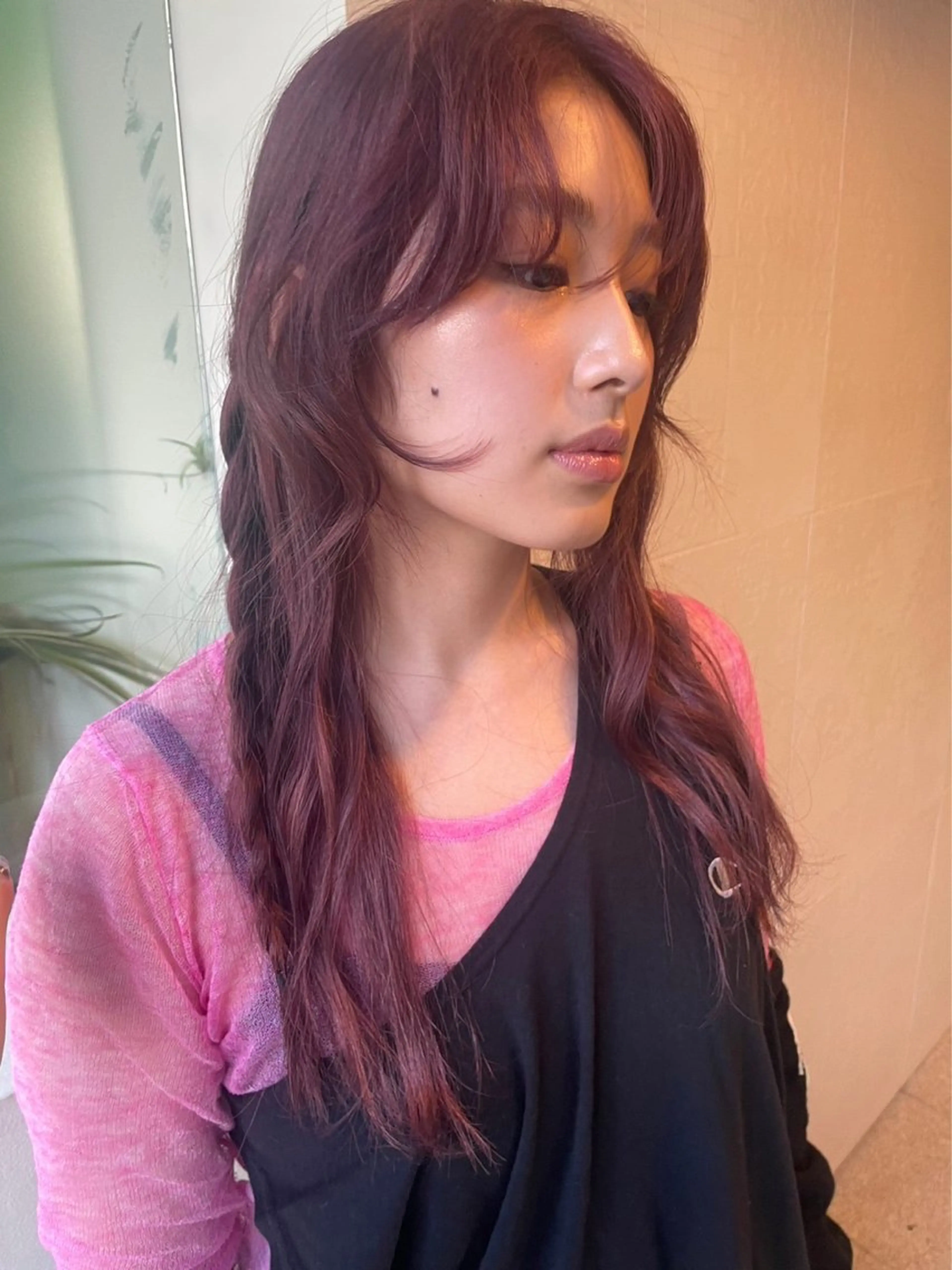 ロング カラー miumiu/恵比寿 カットモデル募集のヘアスタイル