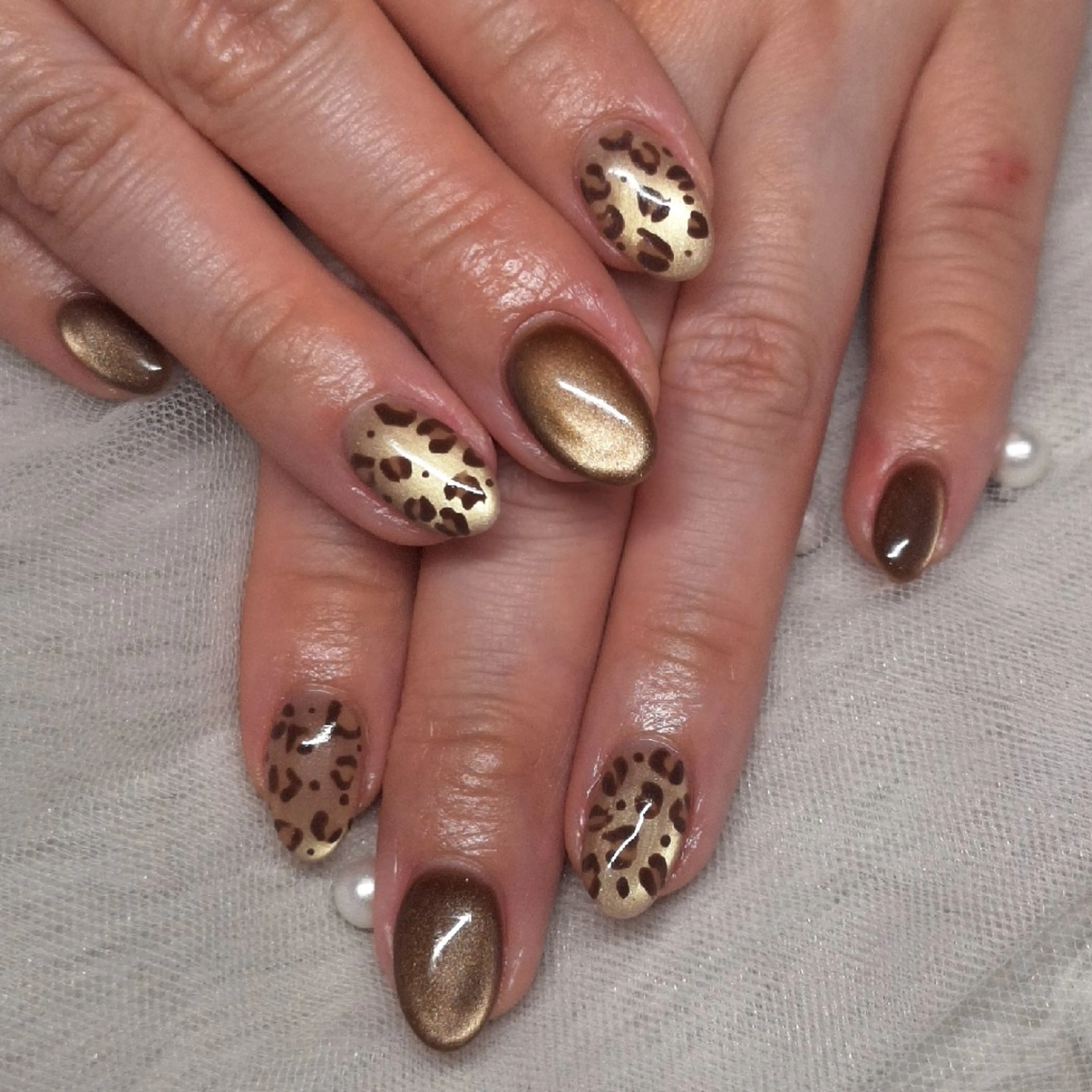 ネイル アートネイル マグネットネイル Nami 自由が丘のネイルデザイン