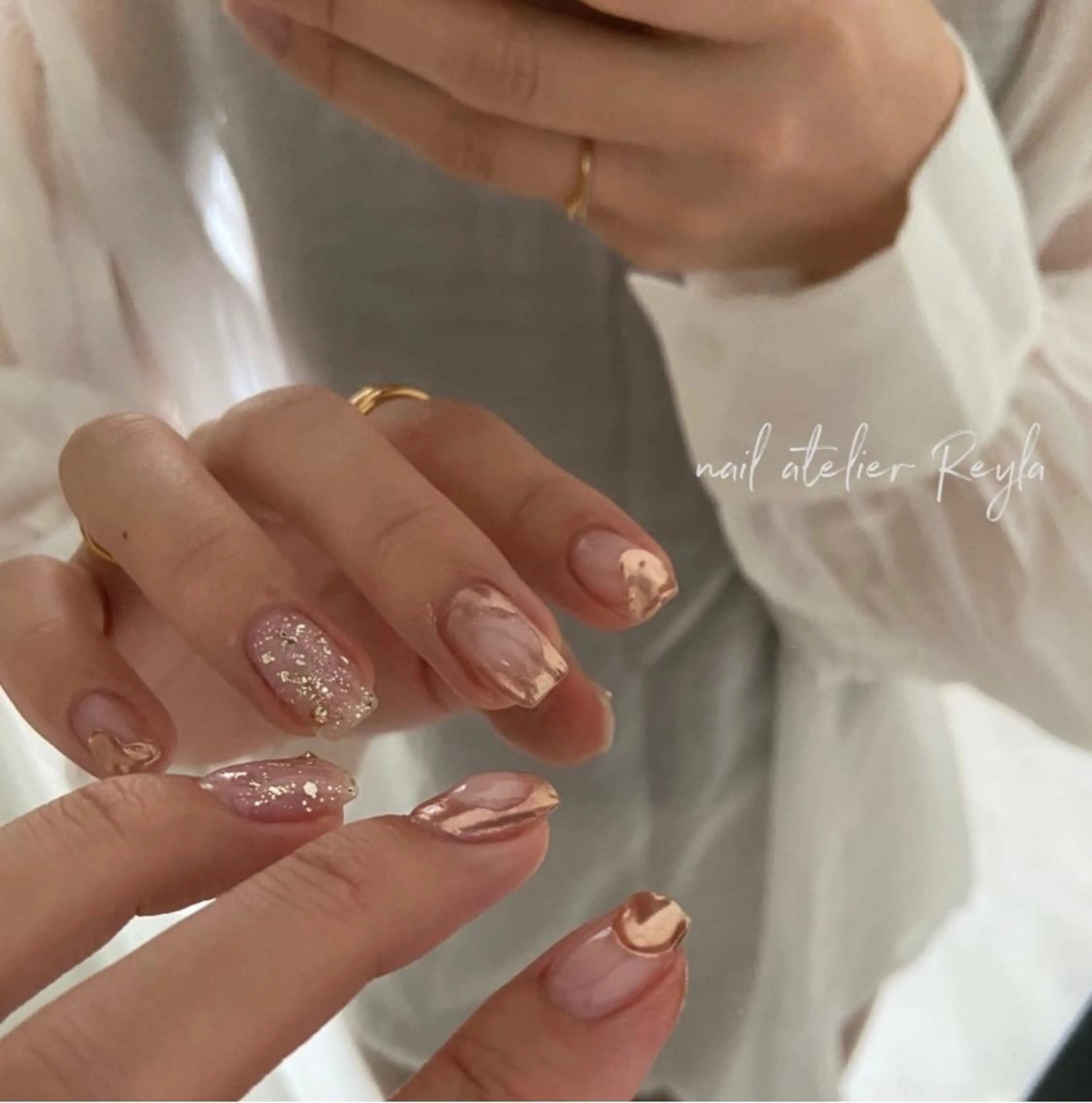 ネイル ハンドネイル atelier Reylaのネイルデザイン