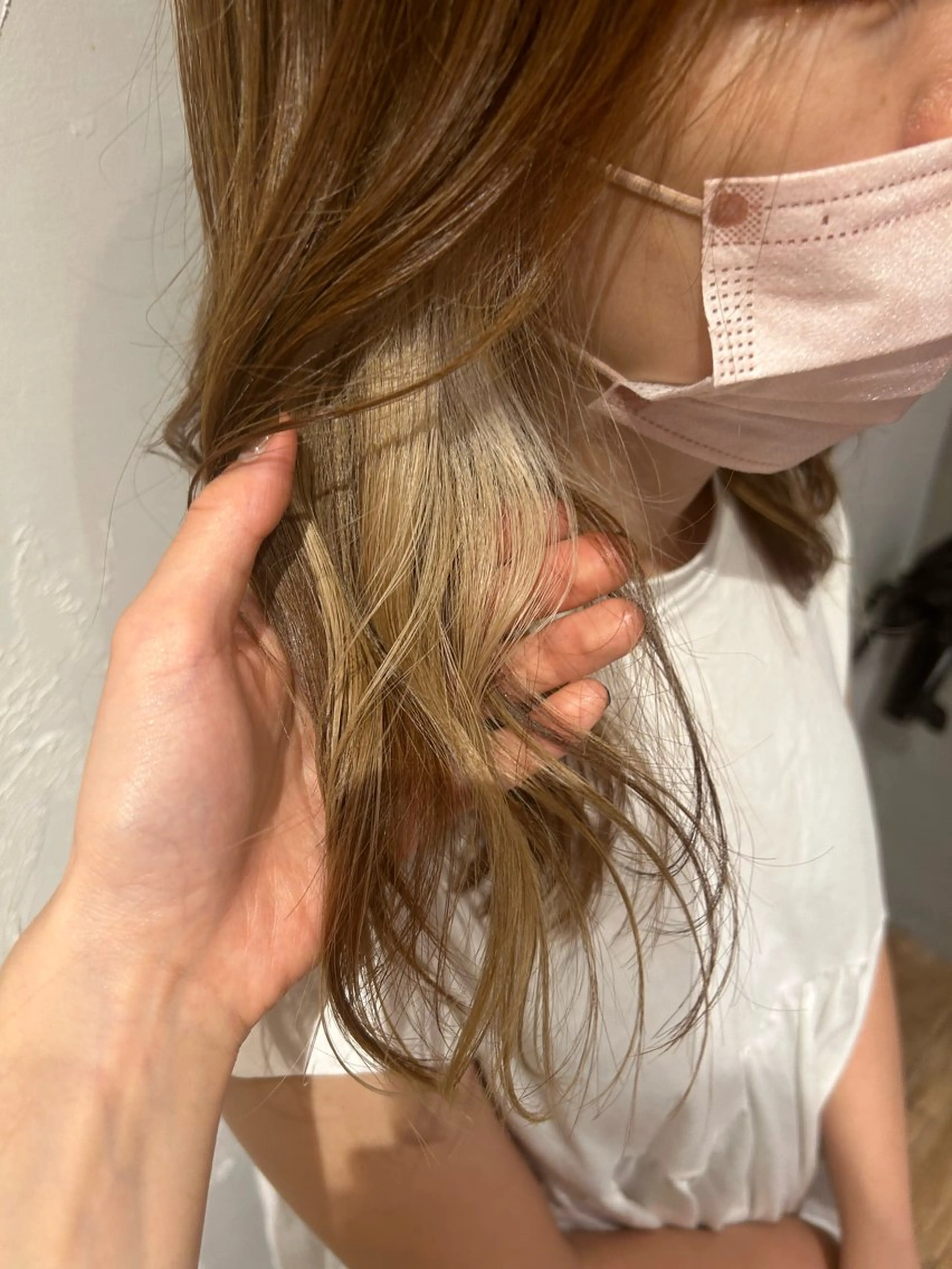 セミロング カラー Lilly所属・成田 智彩のヘアスタイル