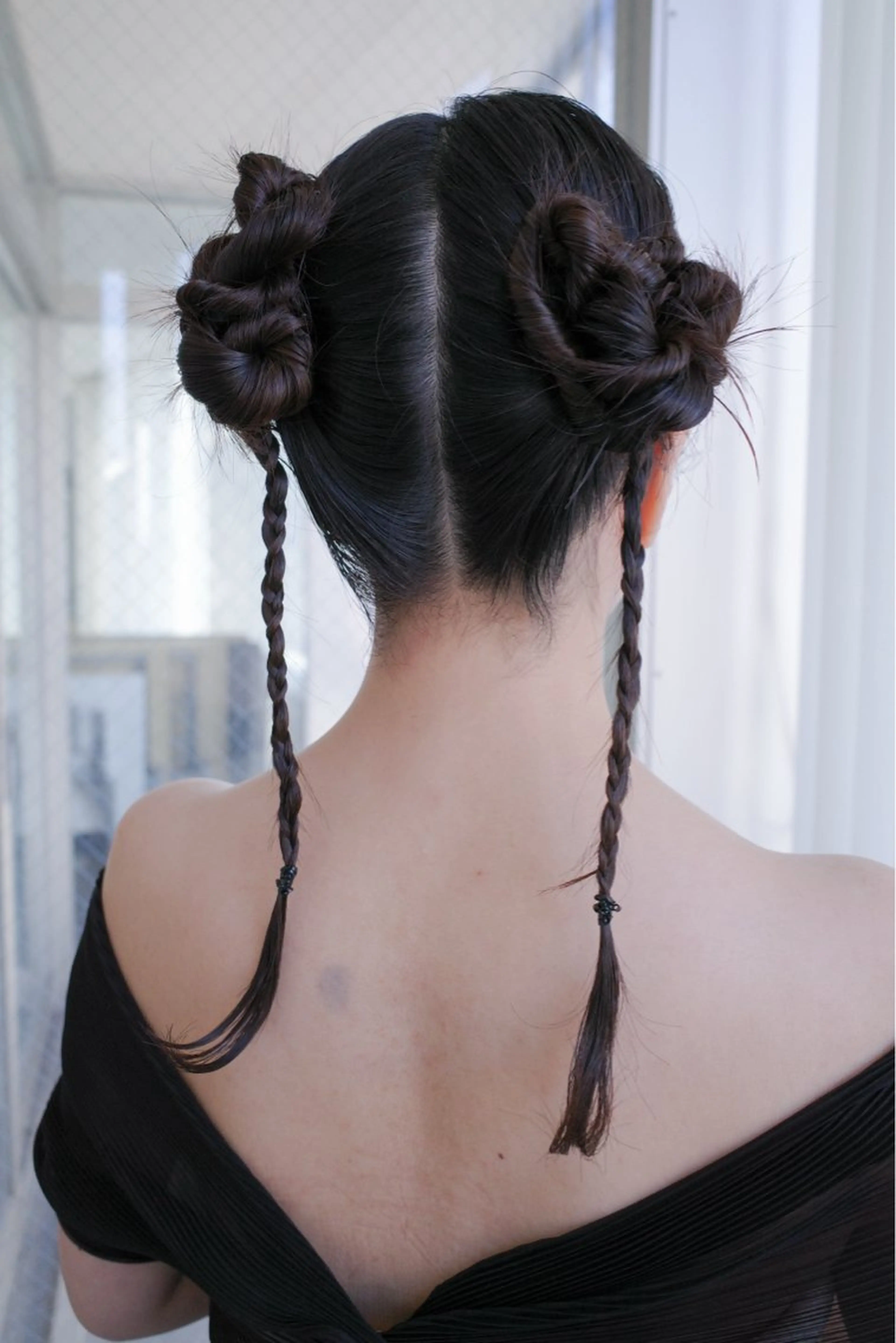 ロング ヘアアレンジ tukka soin KOBE所属・NAGI ヘアメイクのヘアスタイル