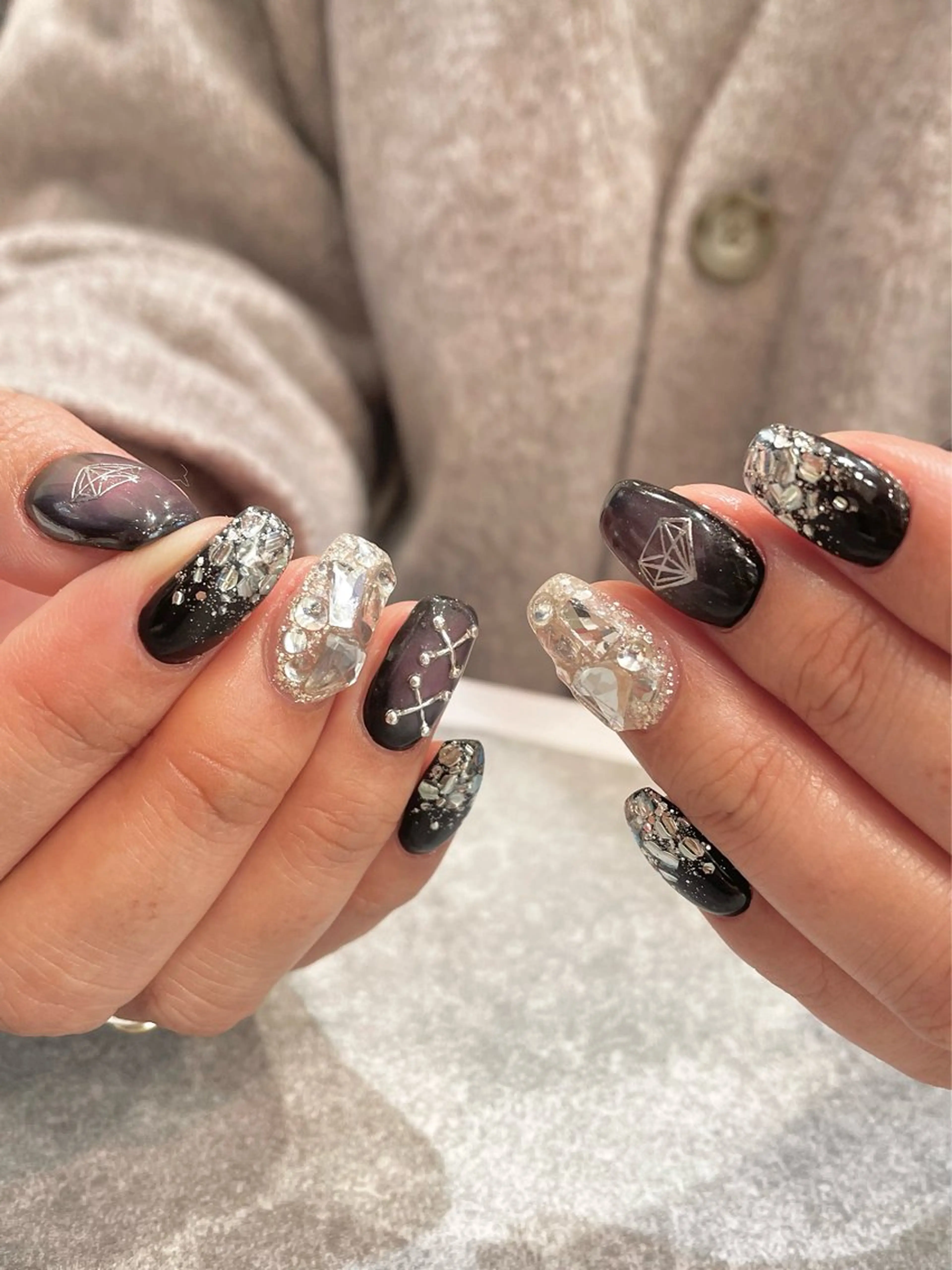 ネイル ハンドネイル Ash関内ネイリスト 荒木のネイルデザイン