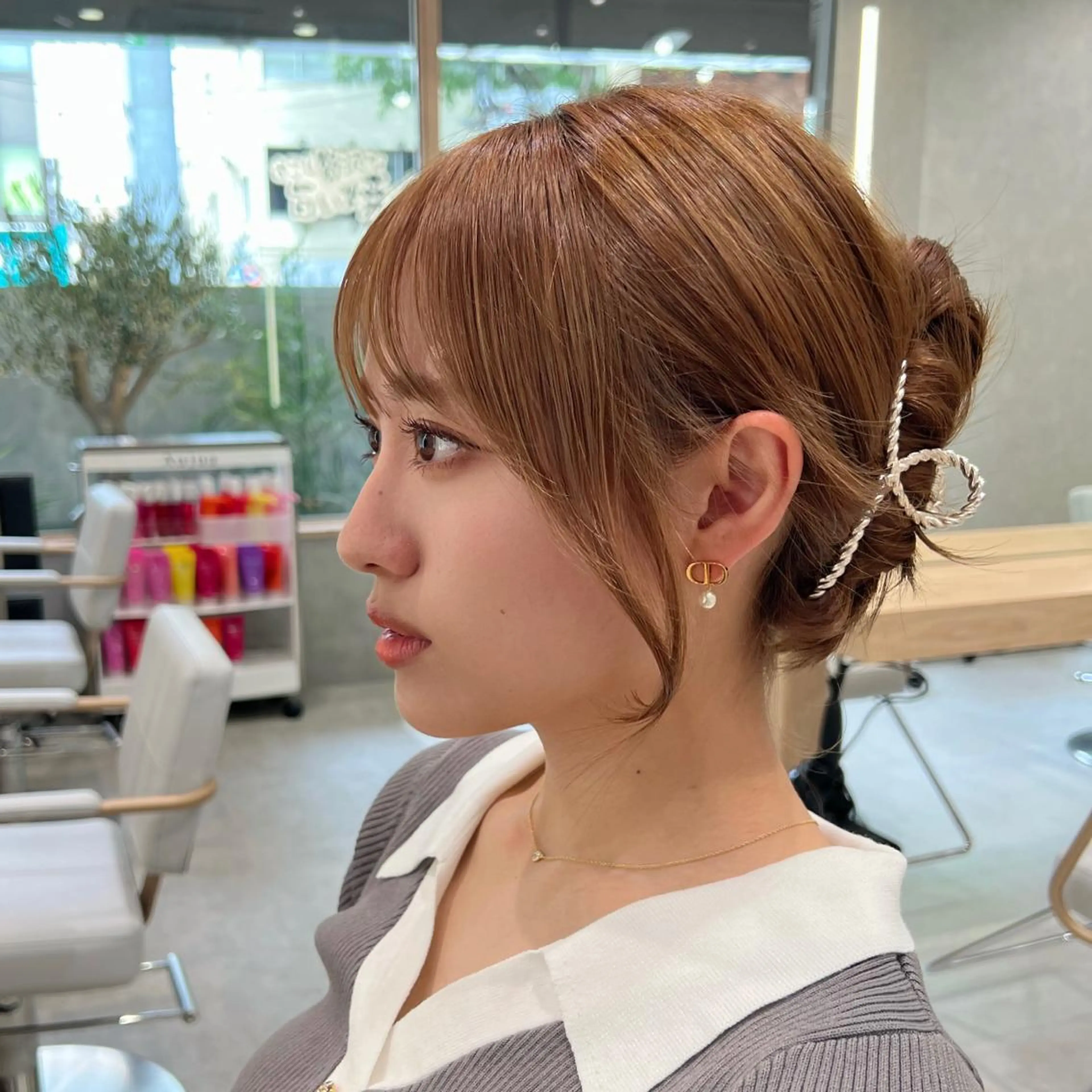 ロング 顔周り🇰🇷韓国 レイヤー/いづみ💞のヘアスタイル