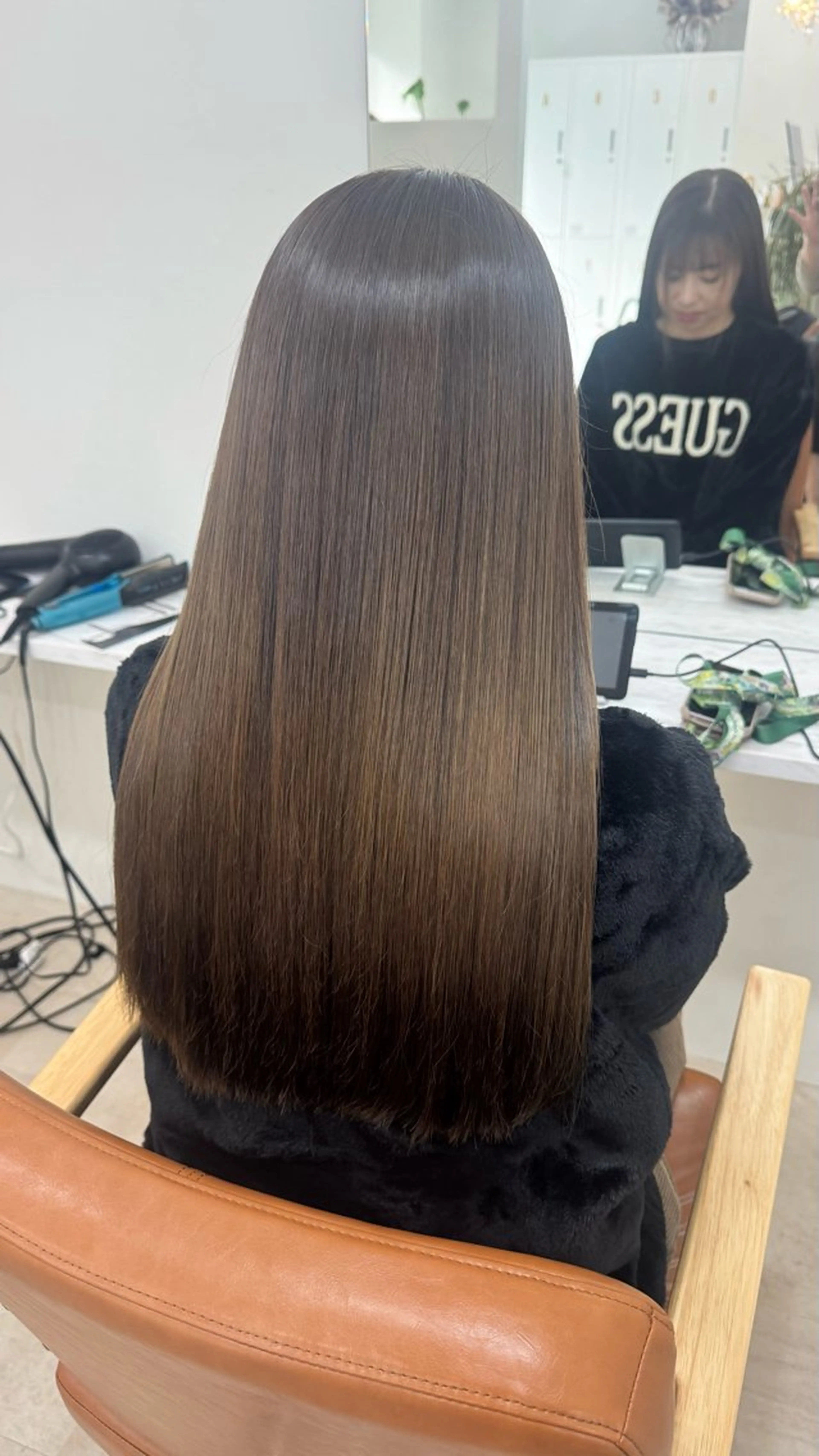 ロング ヘアカラー Angelica Hinaのヘアスタイル