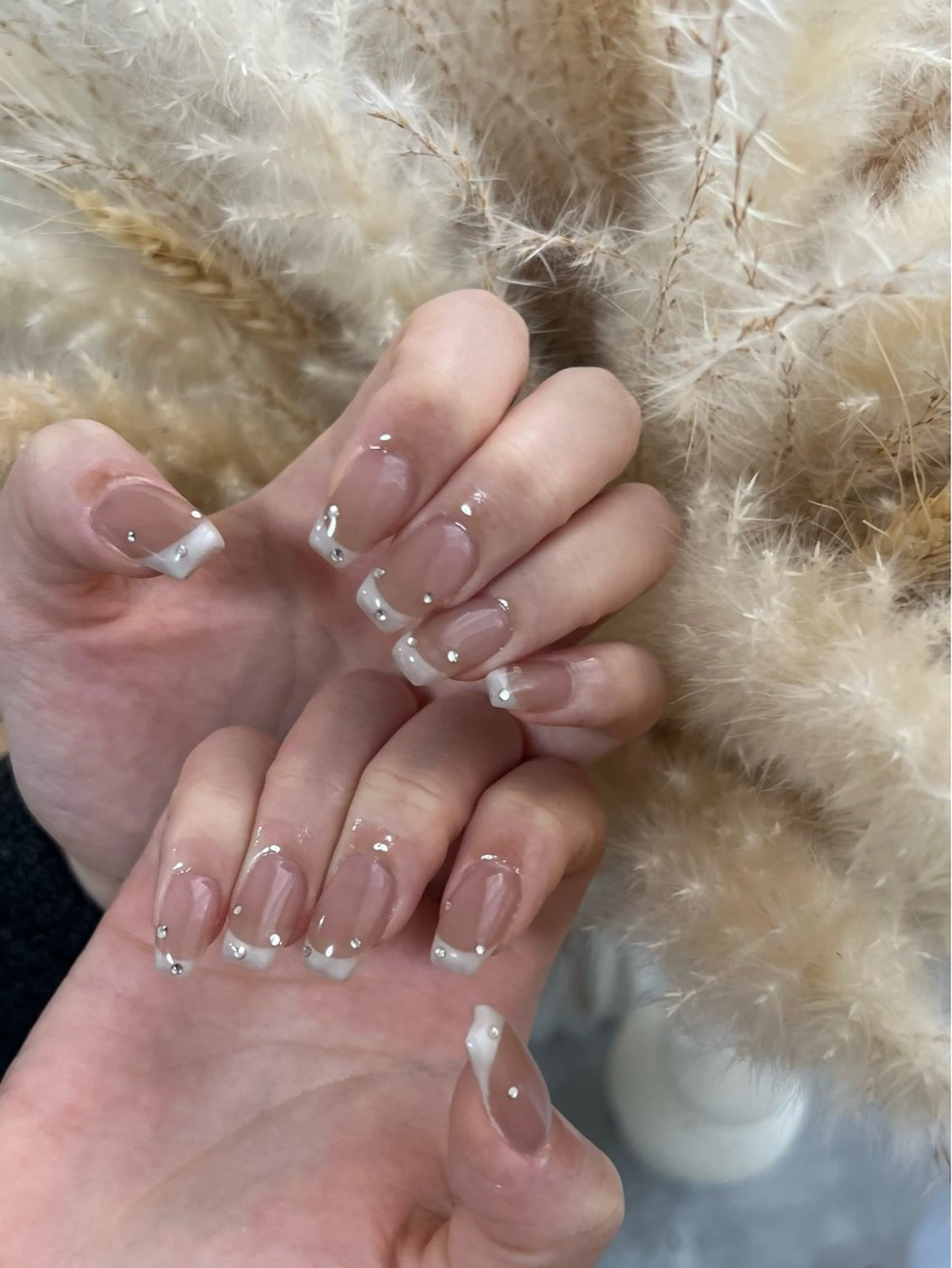 ネイル フレンチネイル ハンドネイル 川端 京香のネイルデザイン