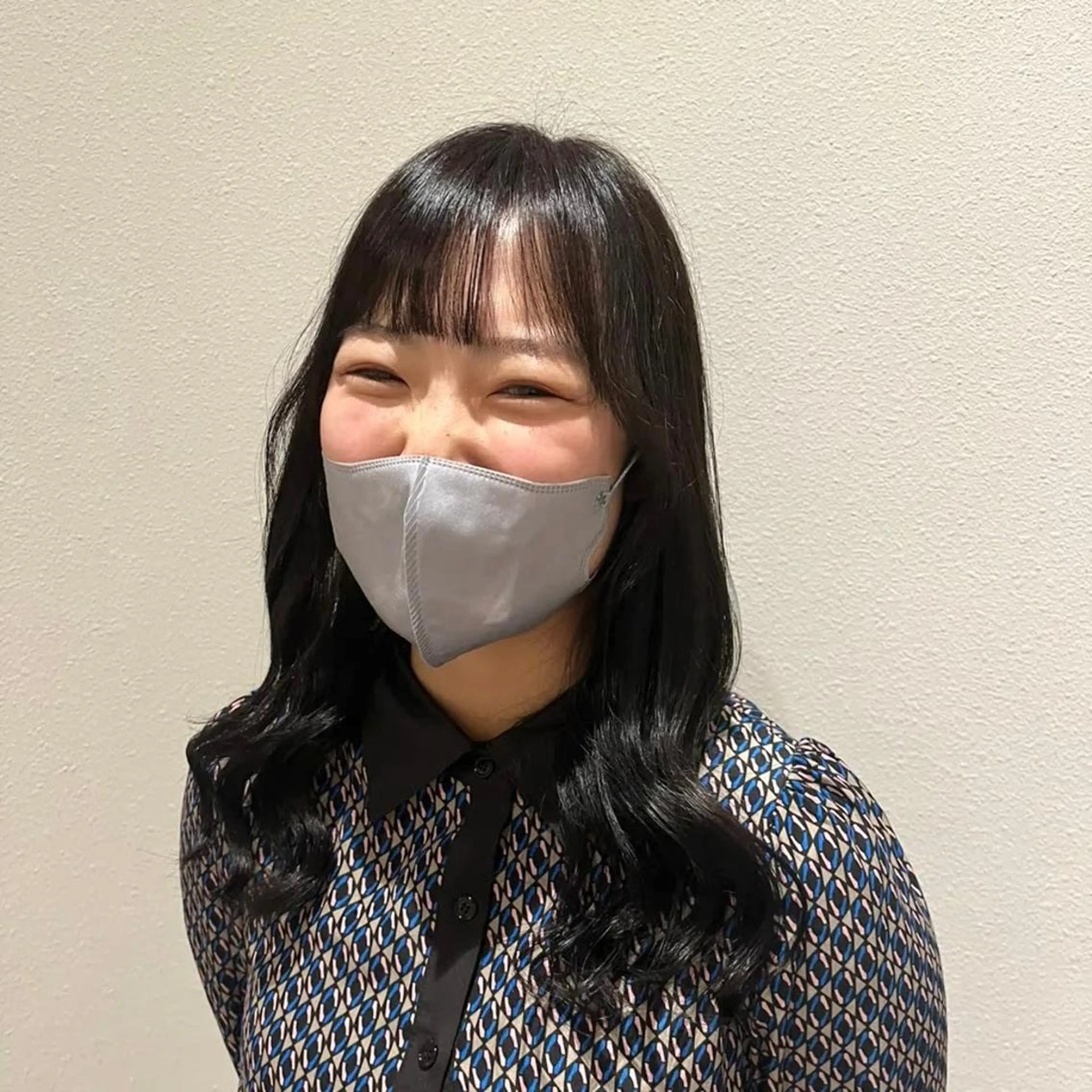 ミディアム カラー カット ヘアカラー トリートメント フルールドソレイユ所属・♡ナナコ♡ レイヤー/艶髪のヘアスタイル