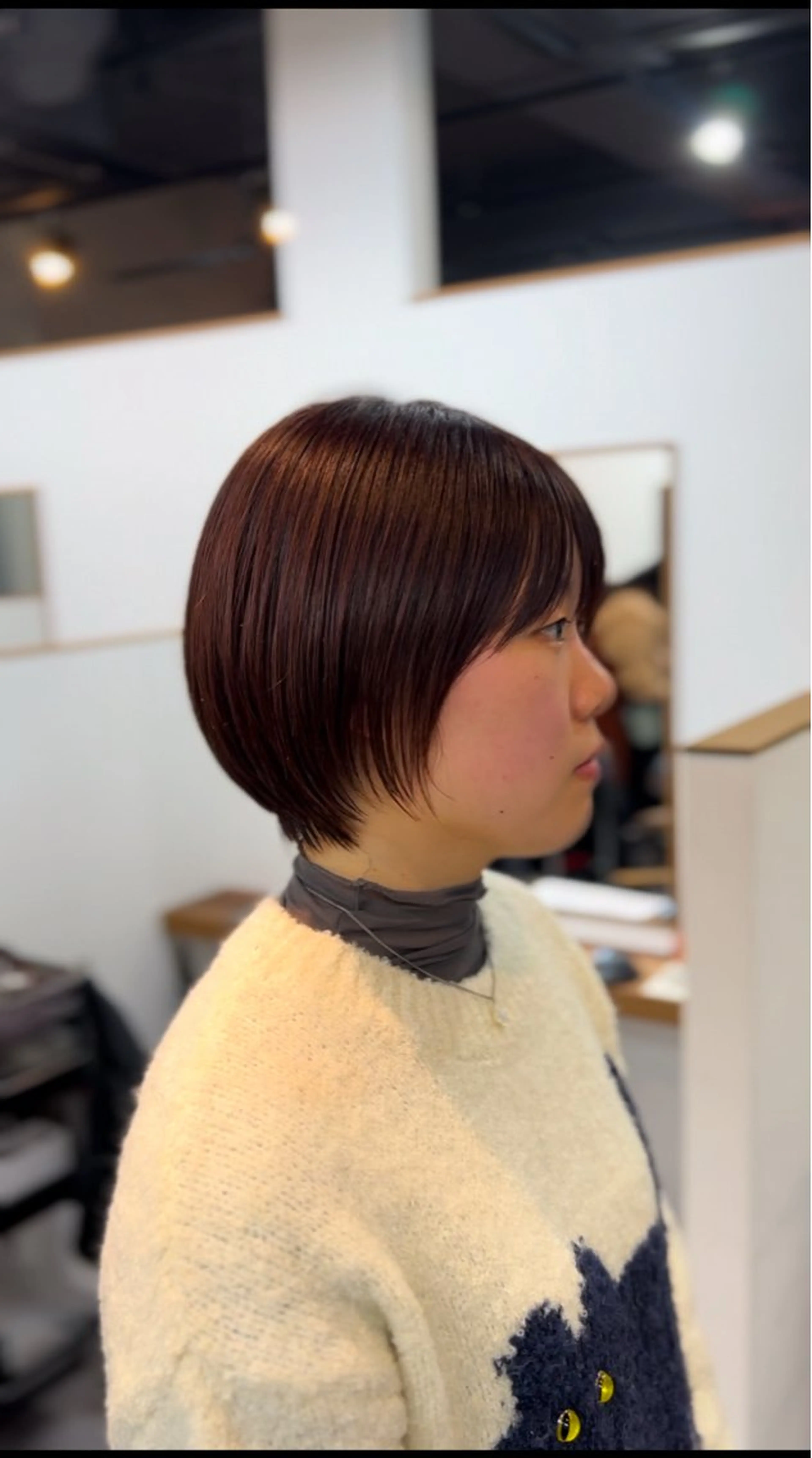 ショート カラー ショートボブ ボブ ショートヘア カット ヘアカラー 表参道【髪質改善】 宮嶋勇太のヘアスタイル