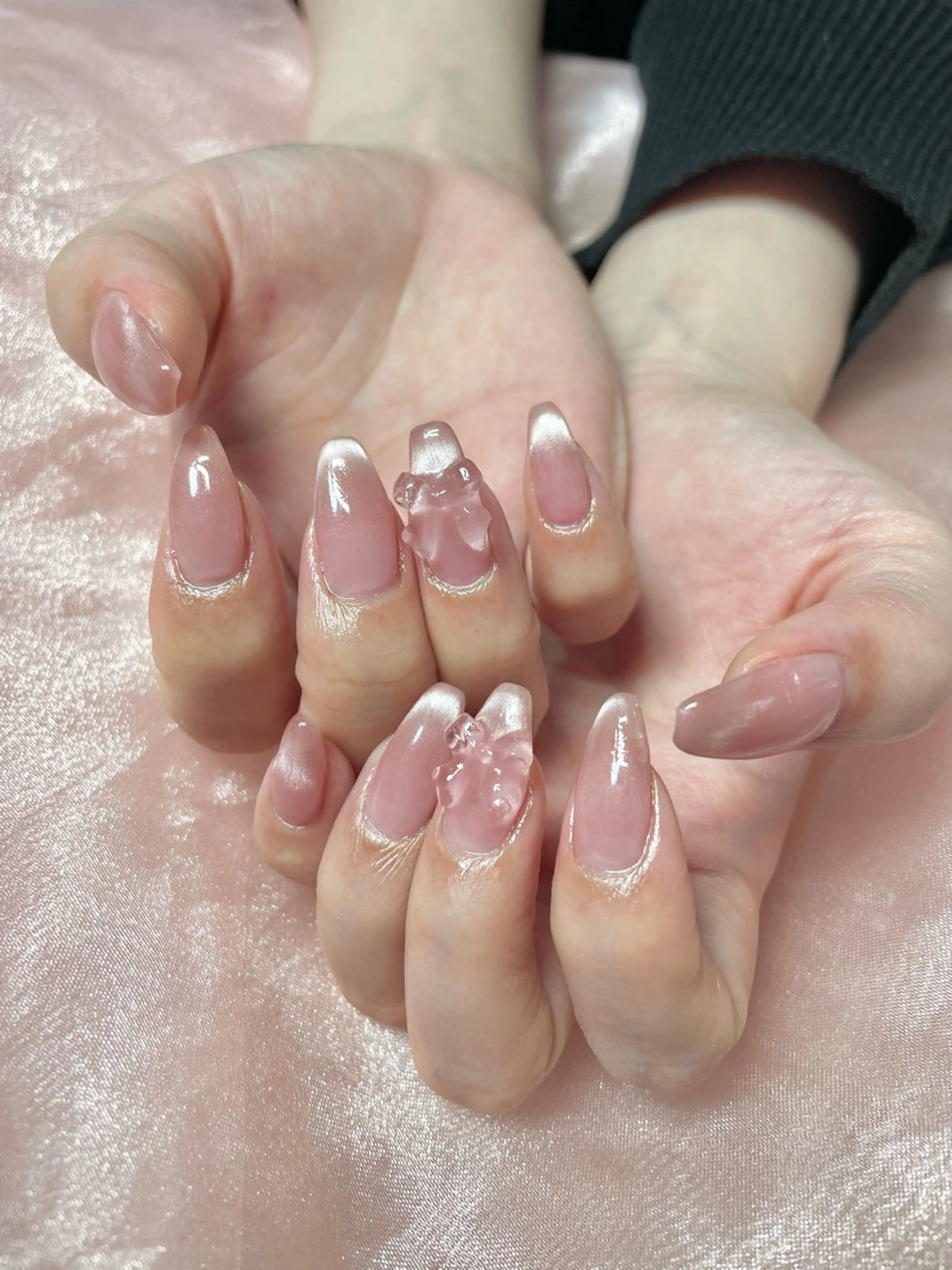 ネイル 長さ出し ハンドネイル RUMI nailのネイルデザイン