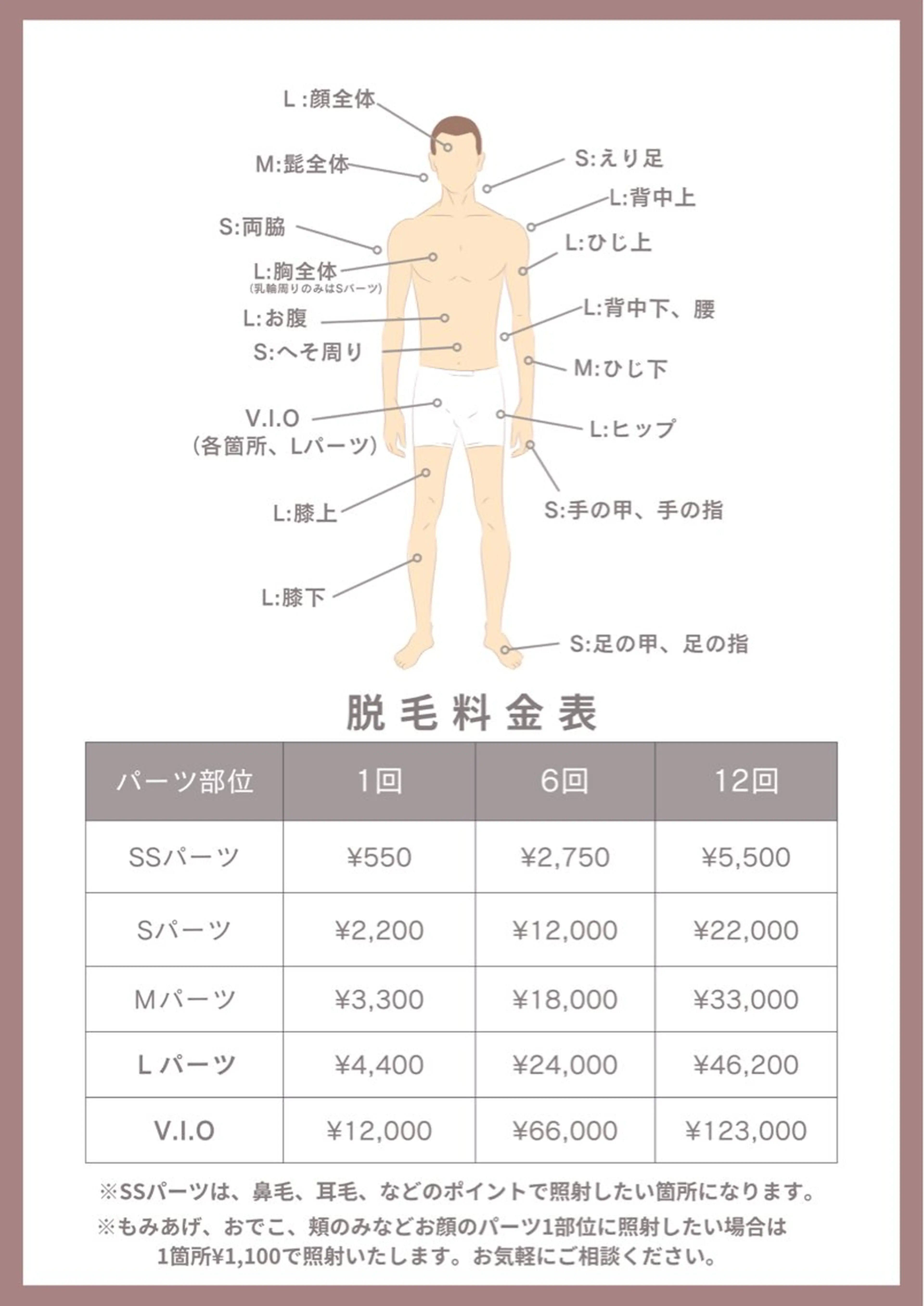 メンズ Beauty Salon　HALOの眉毛・アイブロウイメージ