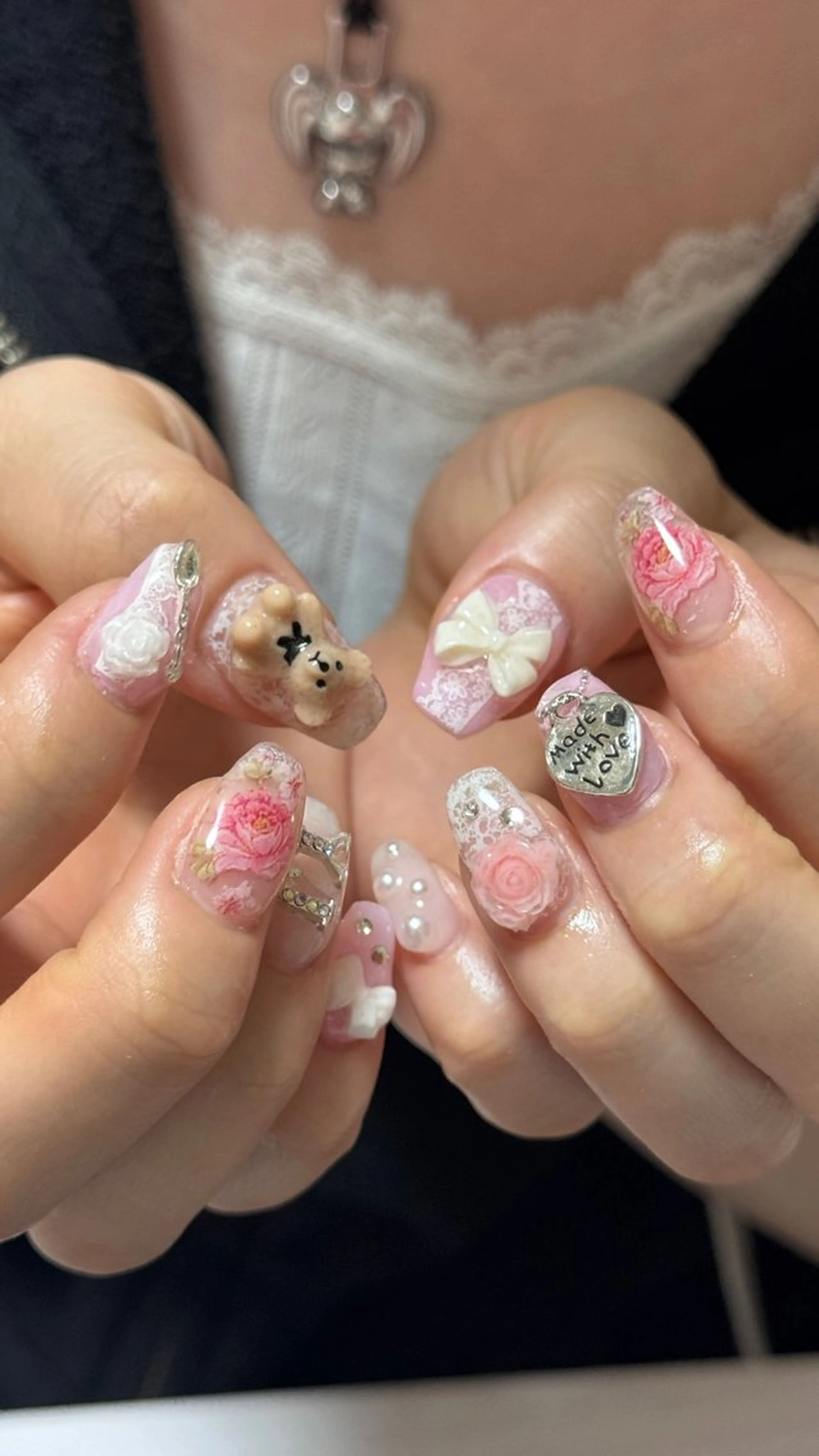 《オフなし》長さだし10本 10本アート持ち込みデザイン💟🪄の写真