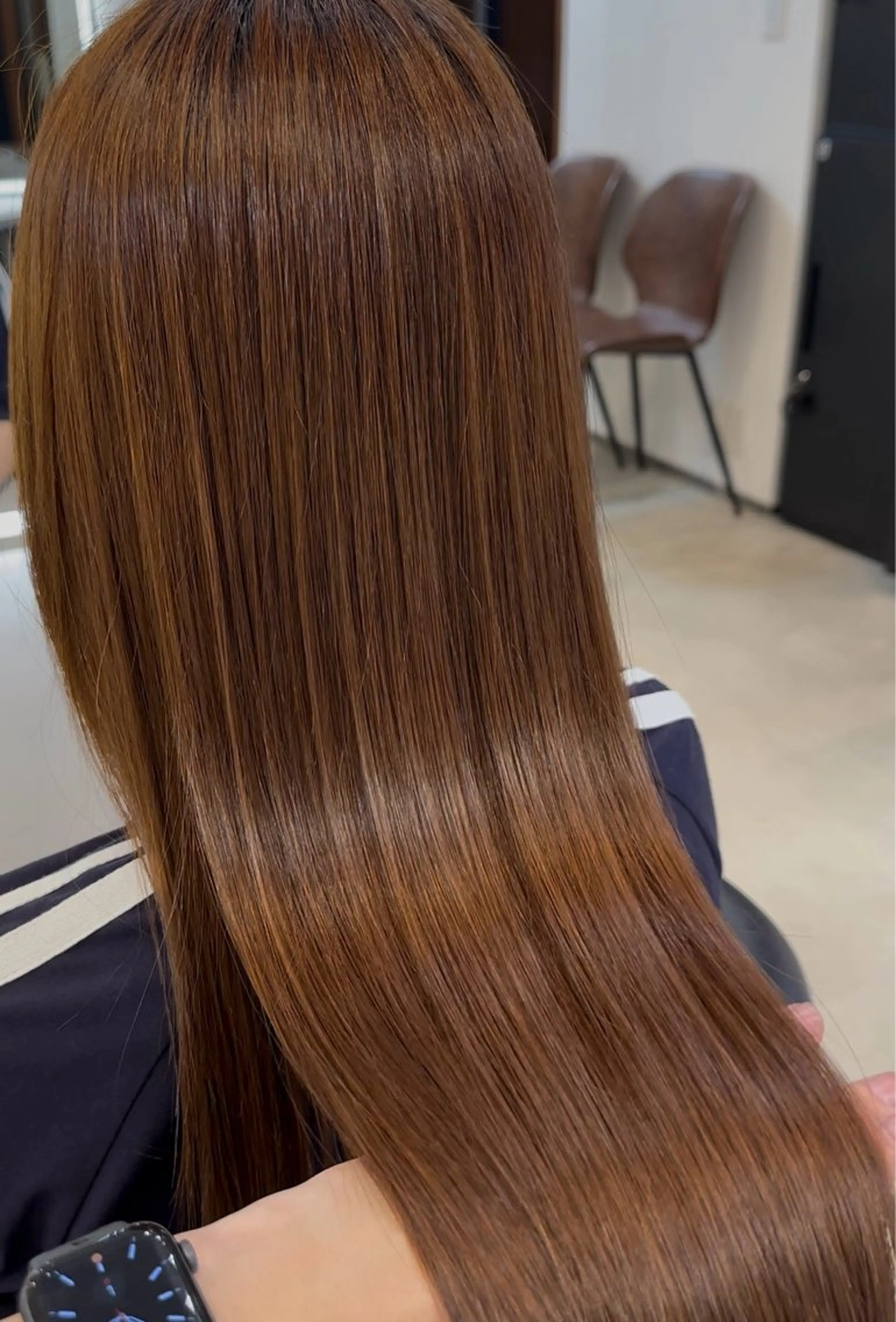 ロング カラー トリートメント トリートメント QUON.所属・颯人⁑カラー/ 暖色/群馬のヘアスタイル