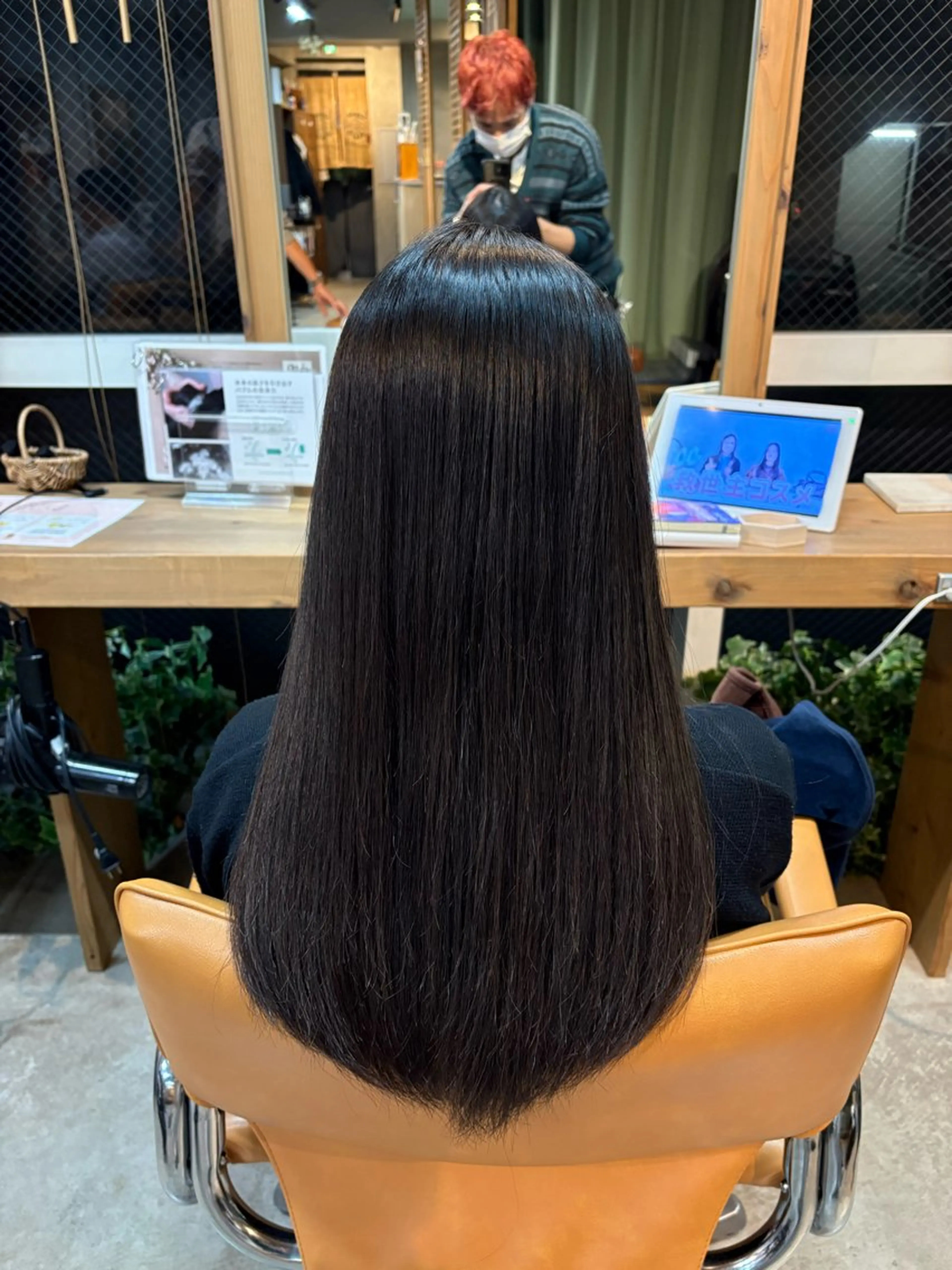 ミディアム 髪質改善 トリートメント トリートメント 🌟髪質改善/透明感 /艶カラー🌟羽立のヘアスタイル