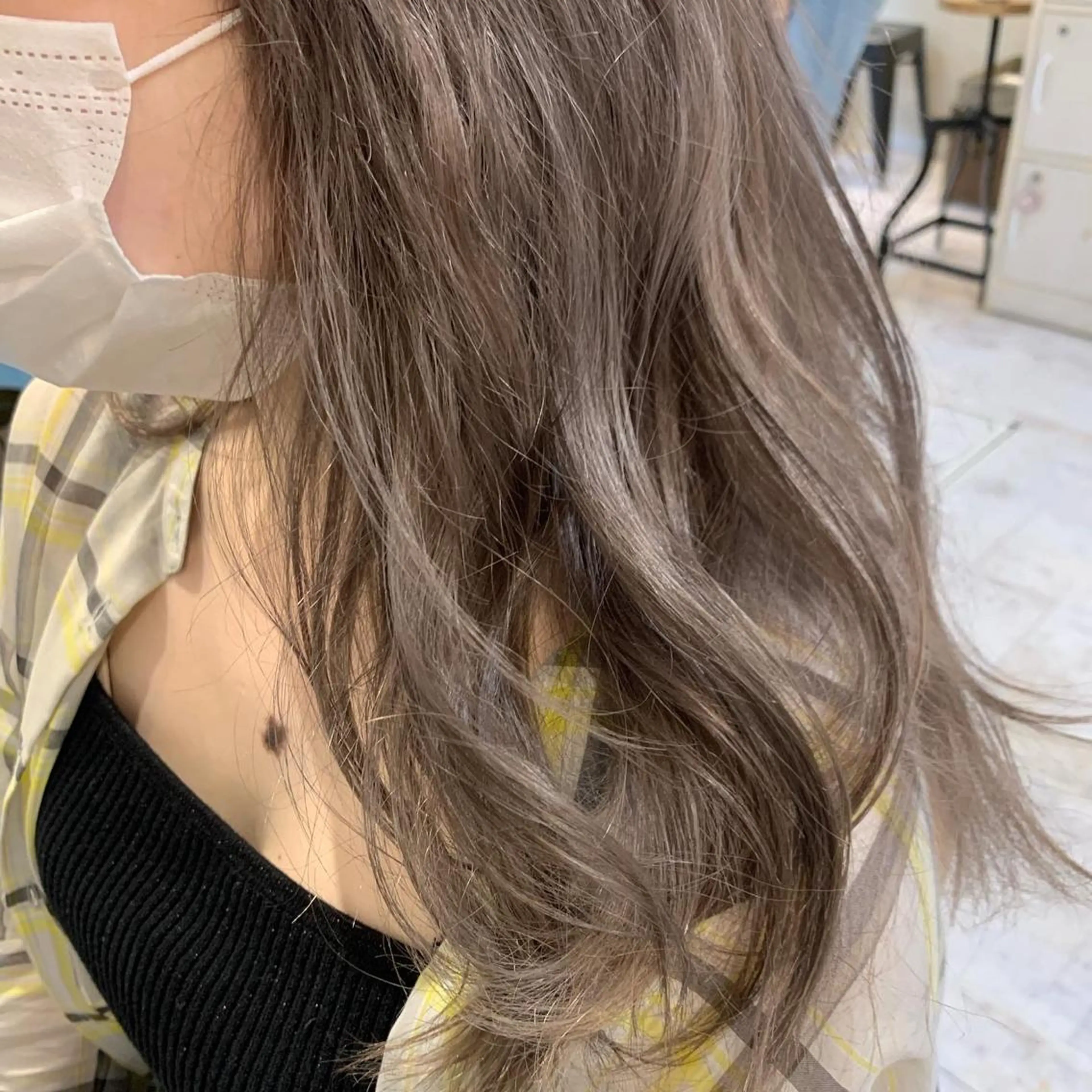 カラー ヤマダ サクラのヘアスタイル