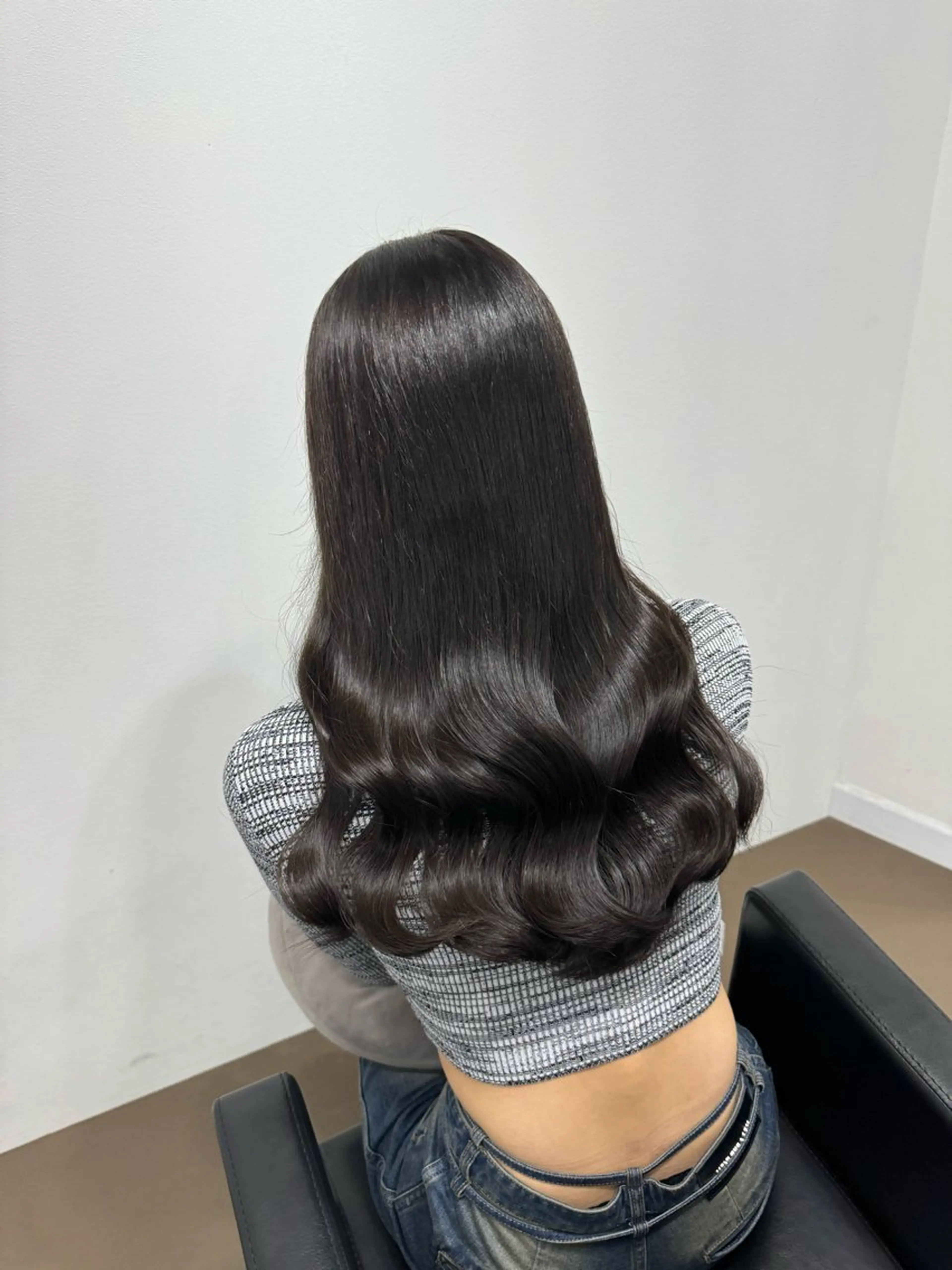 ロング ヘアカラー トリートメント 【ioe 岡本】 🎀NOKO🎀のヘアスタイル