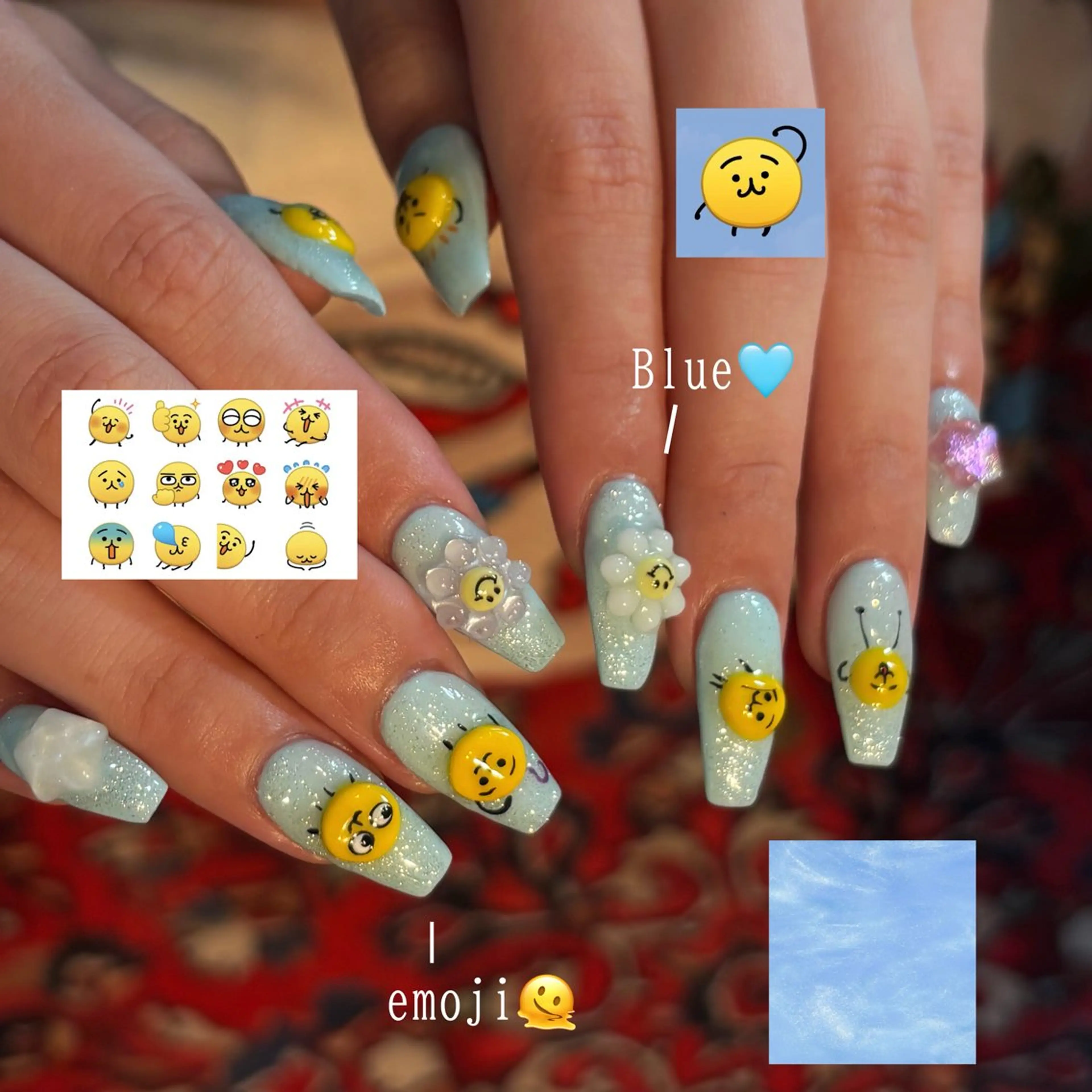 [スカルプ]オフなし　お持ち込みデザイン🎱の写真